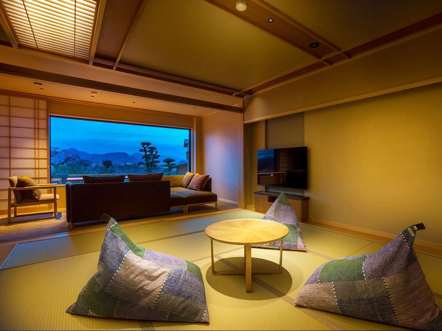 Photo of the whole room in Kotohira Kadan