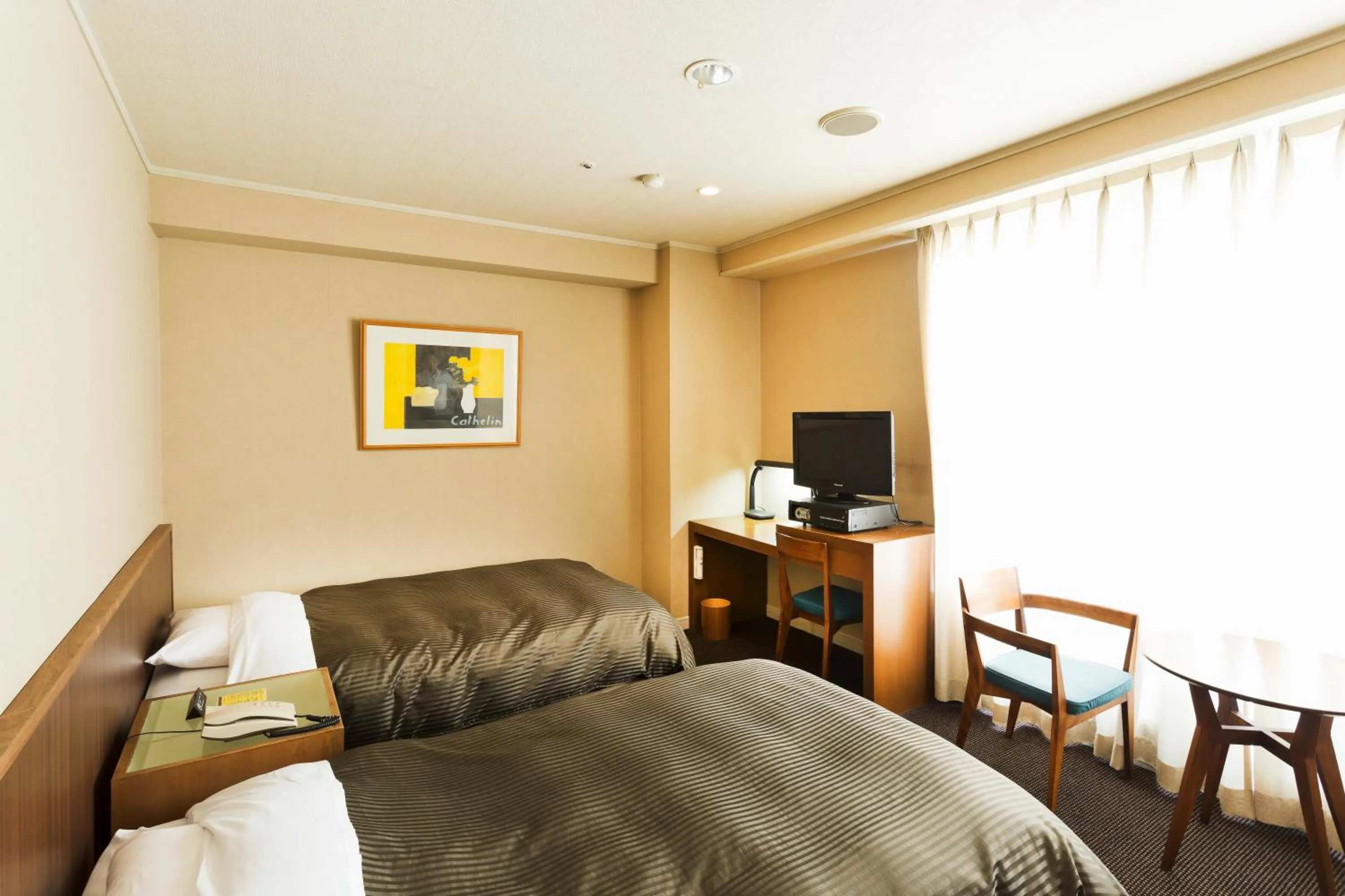 Photo of the whole room, Bed in Yumekaiyu Awajishima