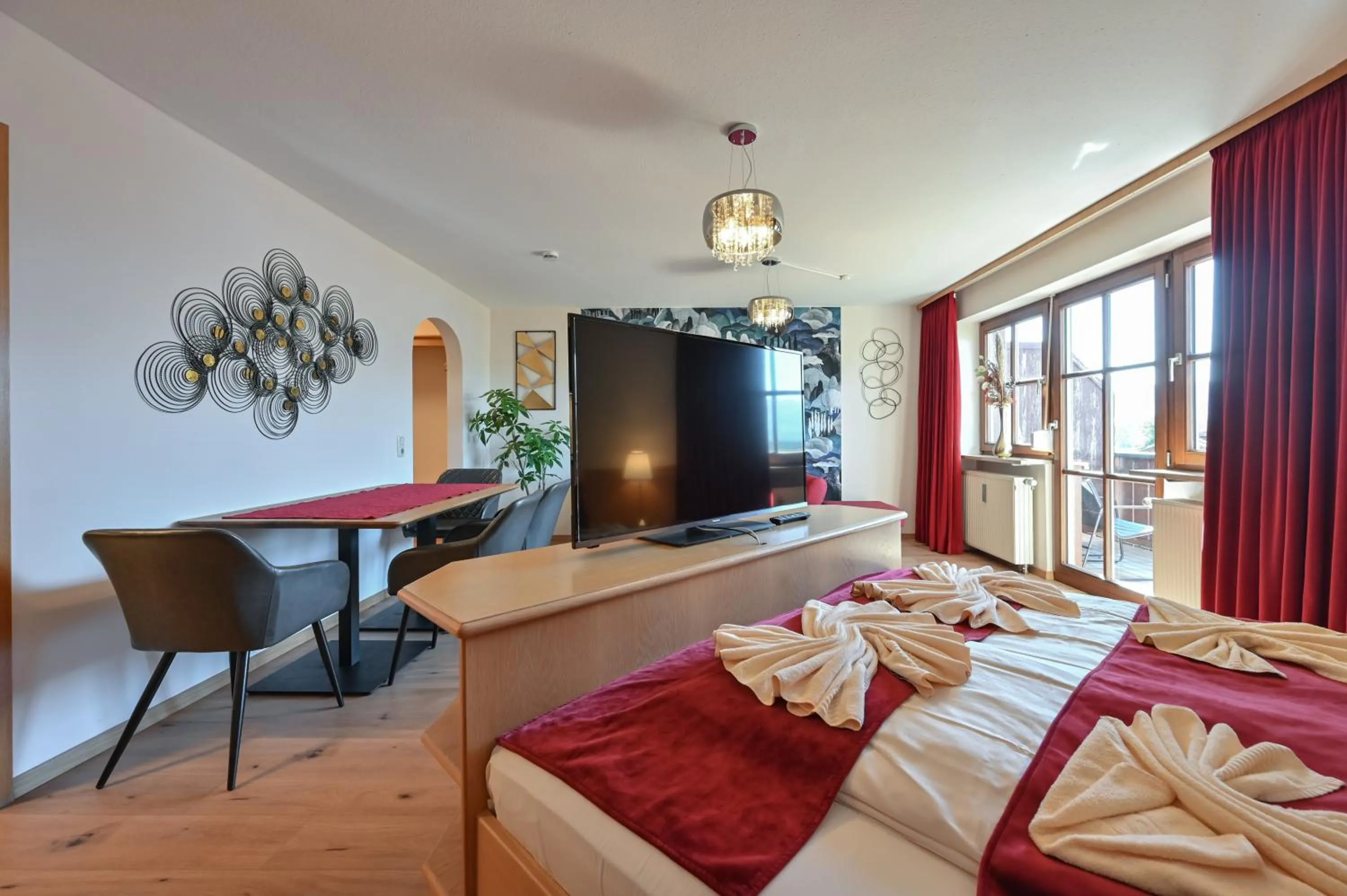 Bed in Hotel San Marco