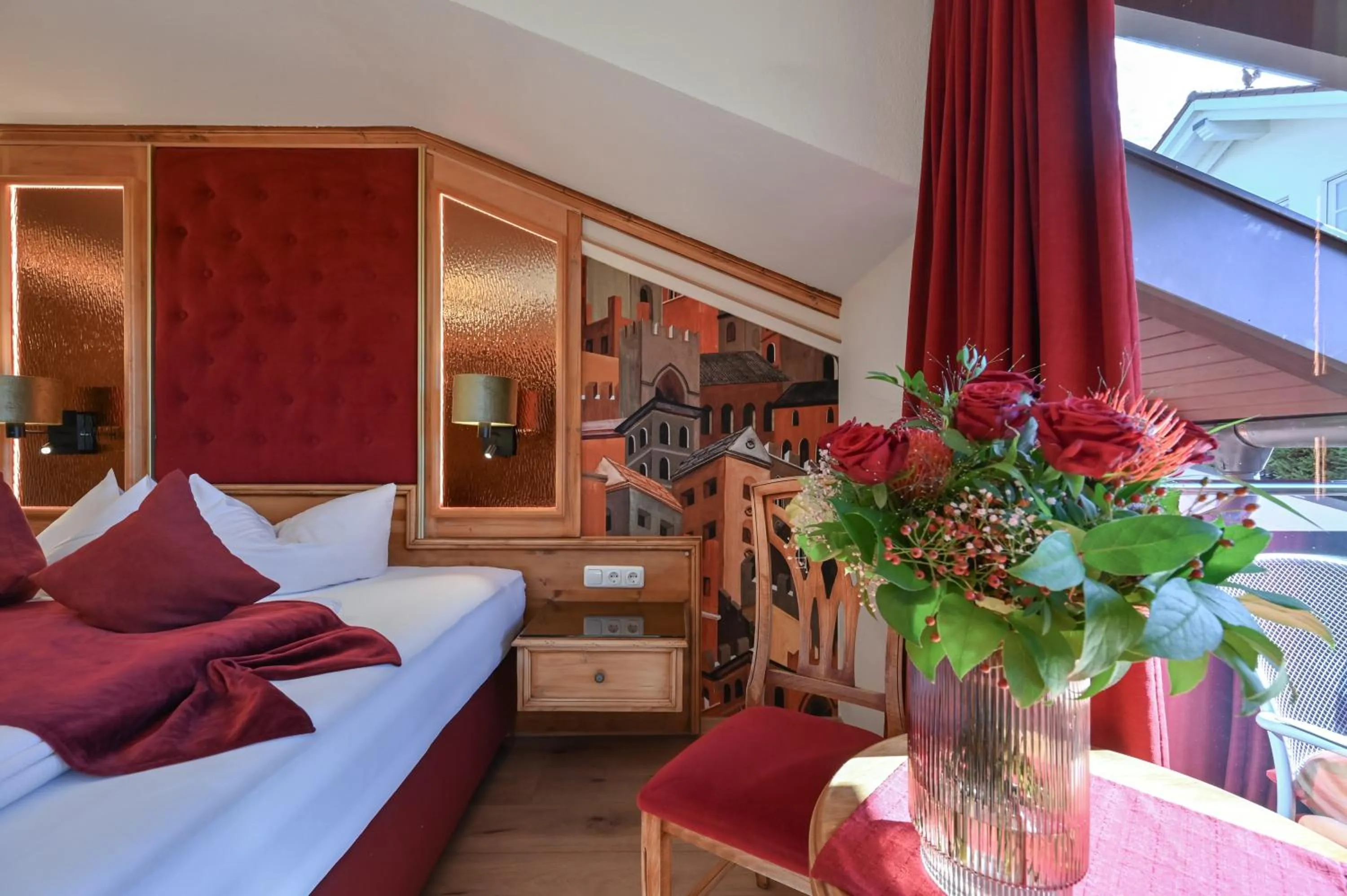 Bedroom, Bed in Hotel San Marco