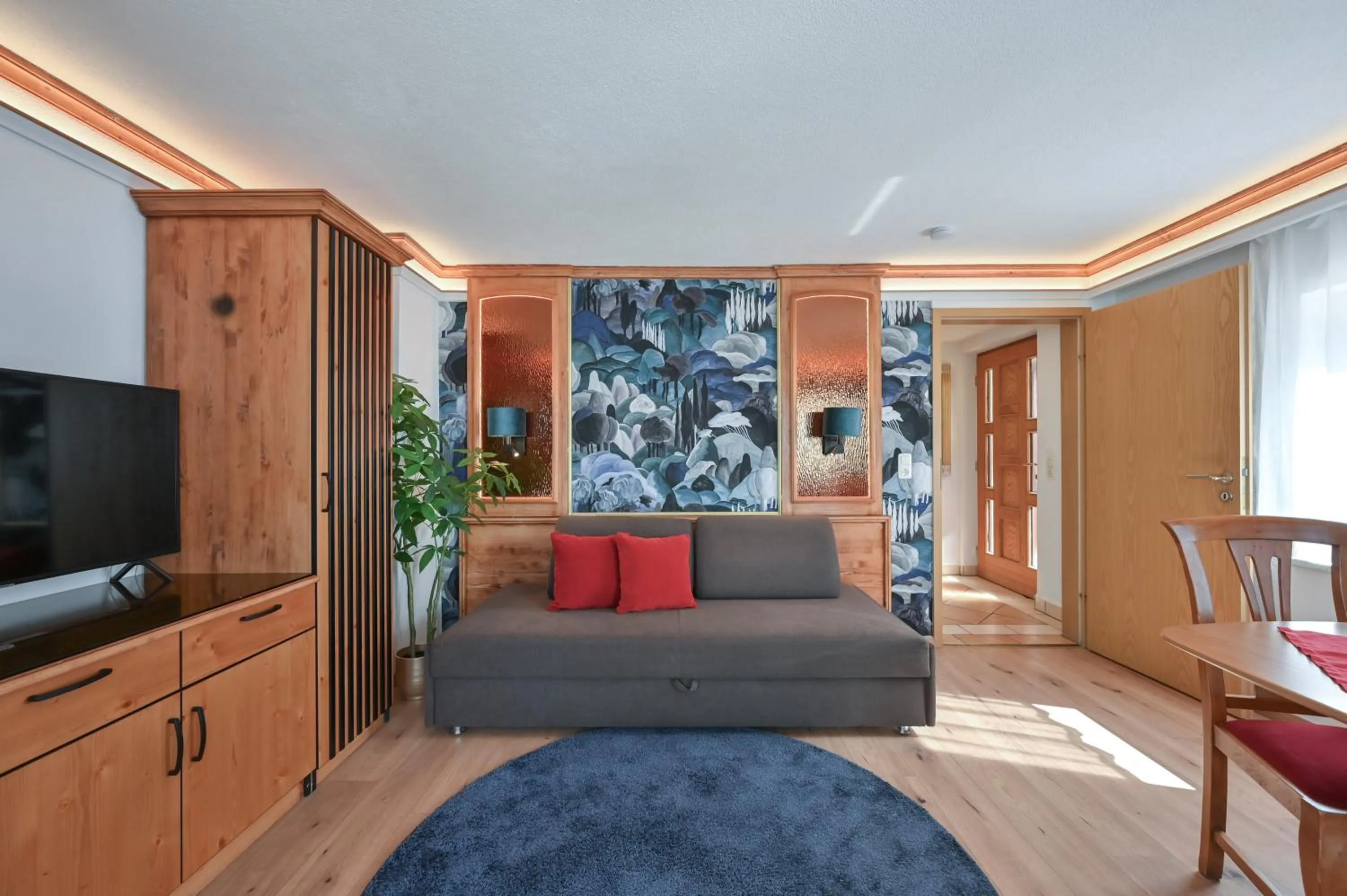 Living room in Hotel San Marco