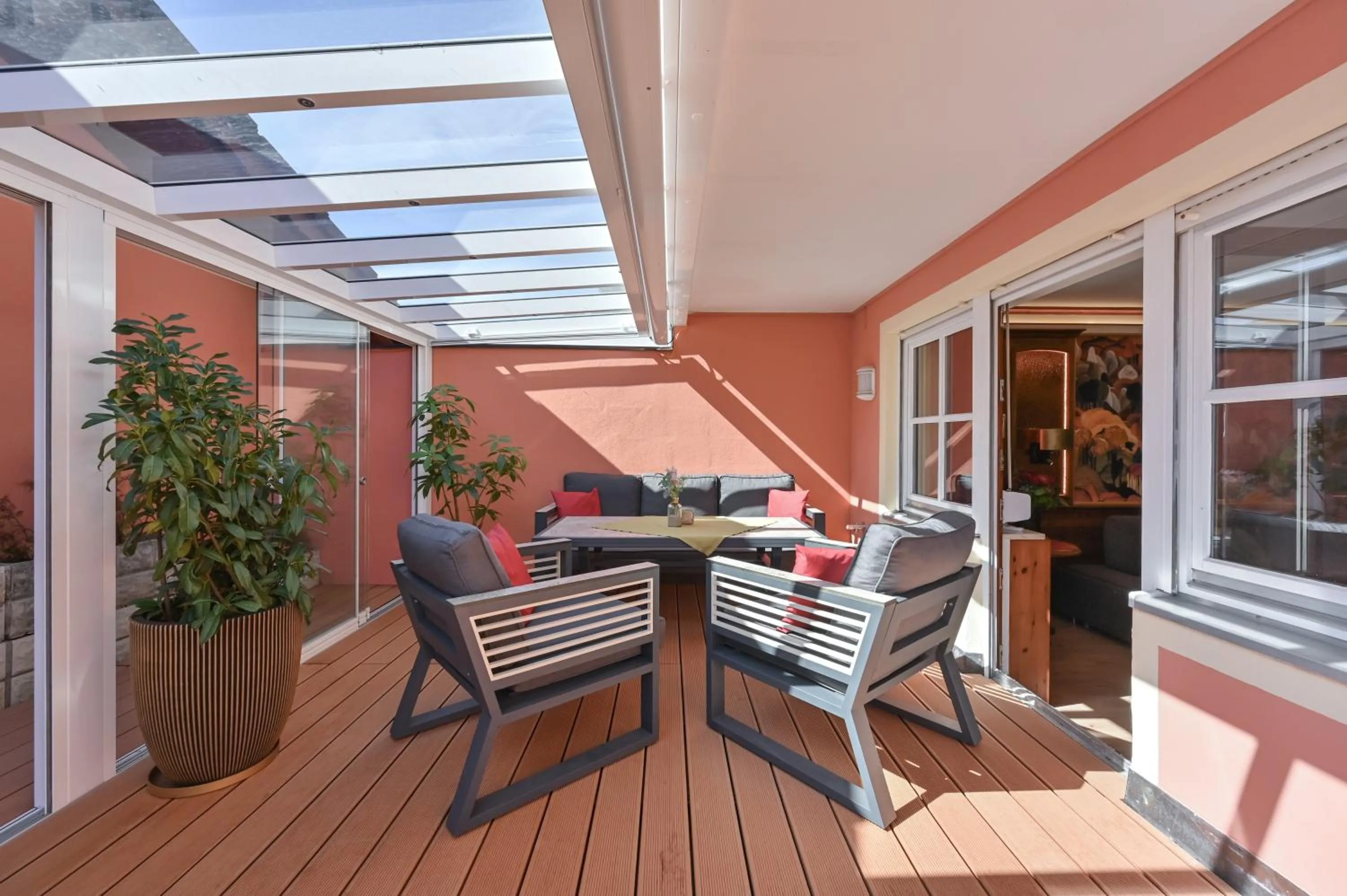 Balcony/Terrace in Hotel San Marco