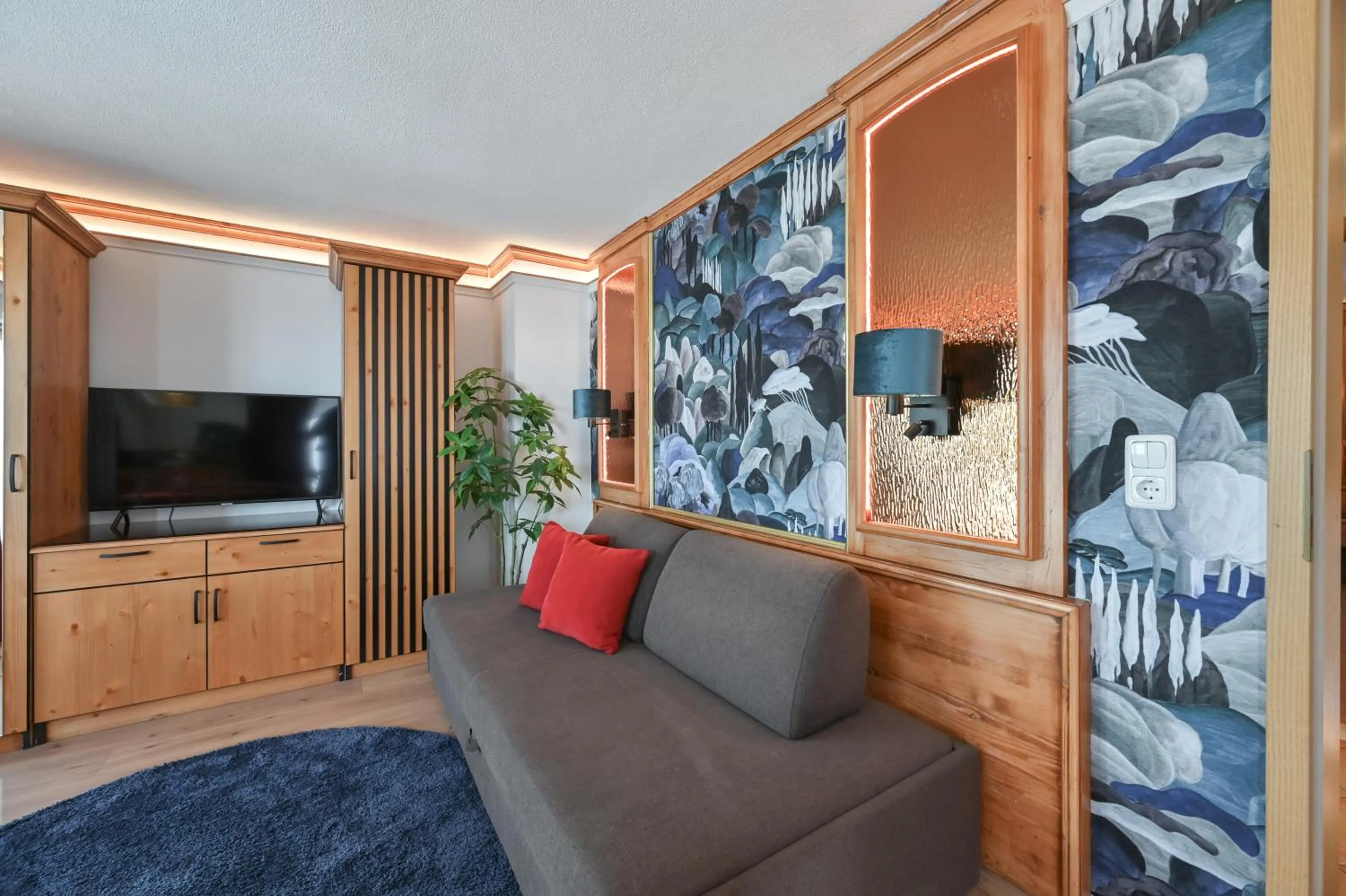 Living room in Hotel San Marco