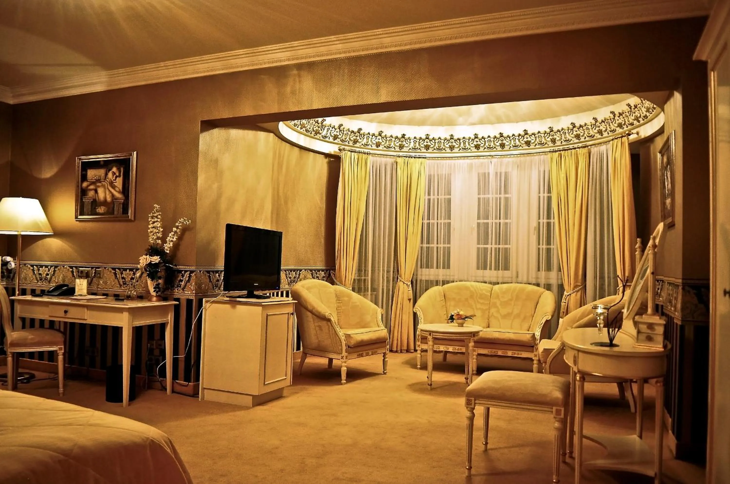 Decorative detail in Parkhotel Idar-Oberstein