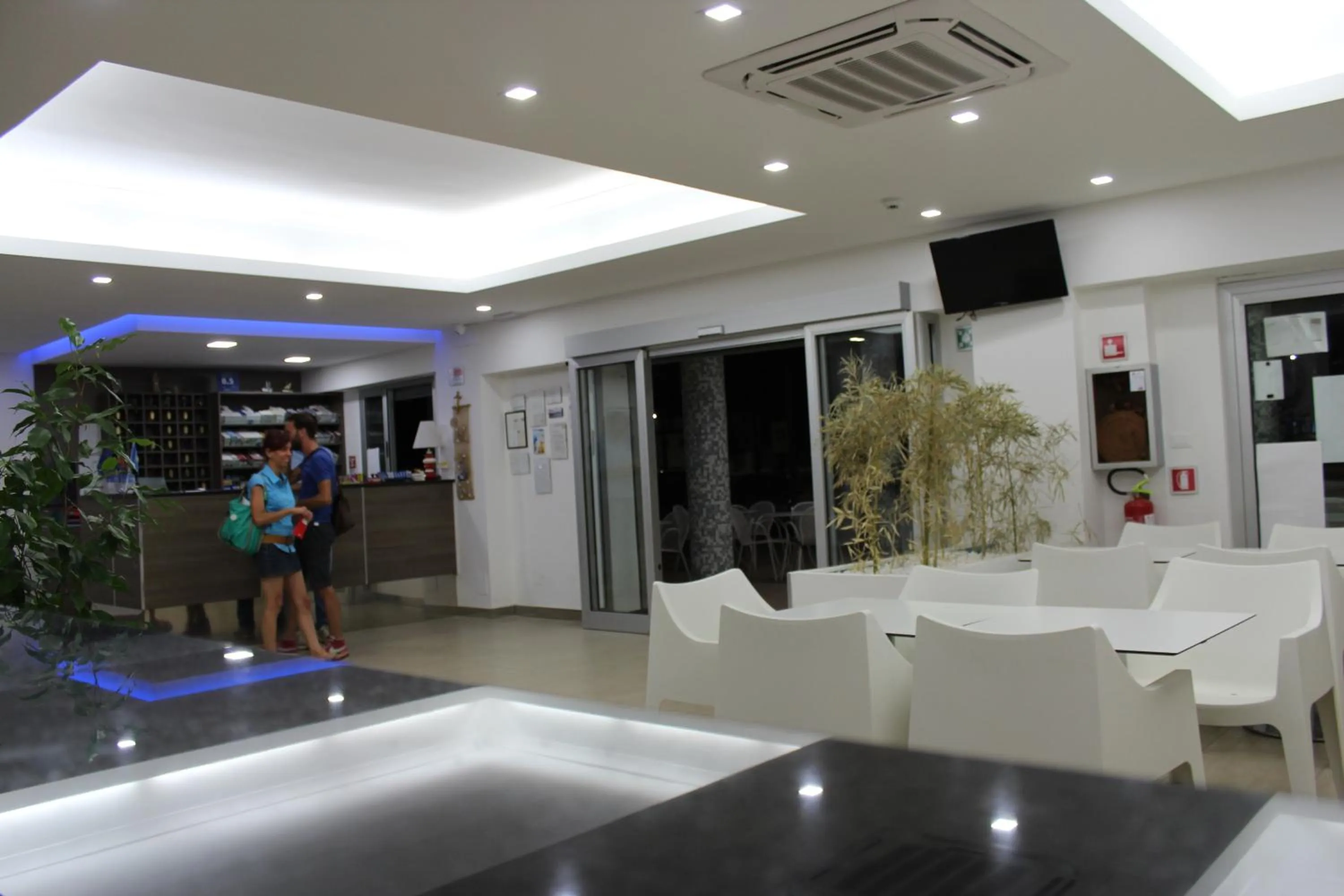 Lobby or reception in Hotel Poseidon