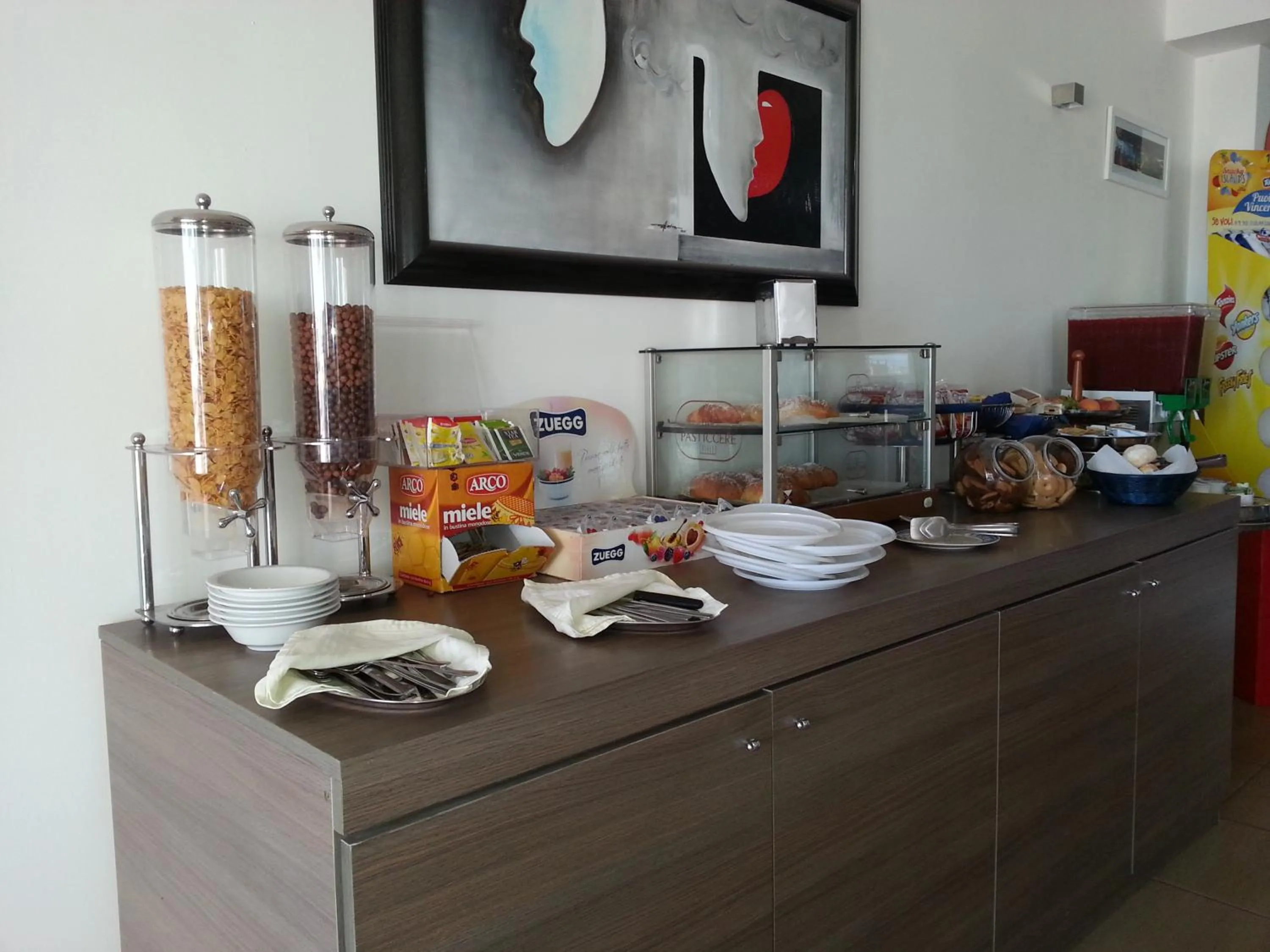 Buffet breakfast in Hotel Poseidon