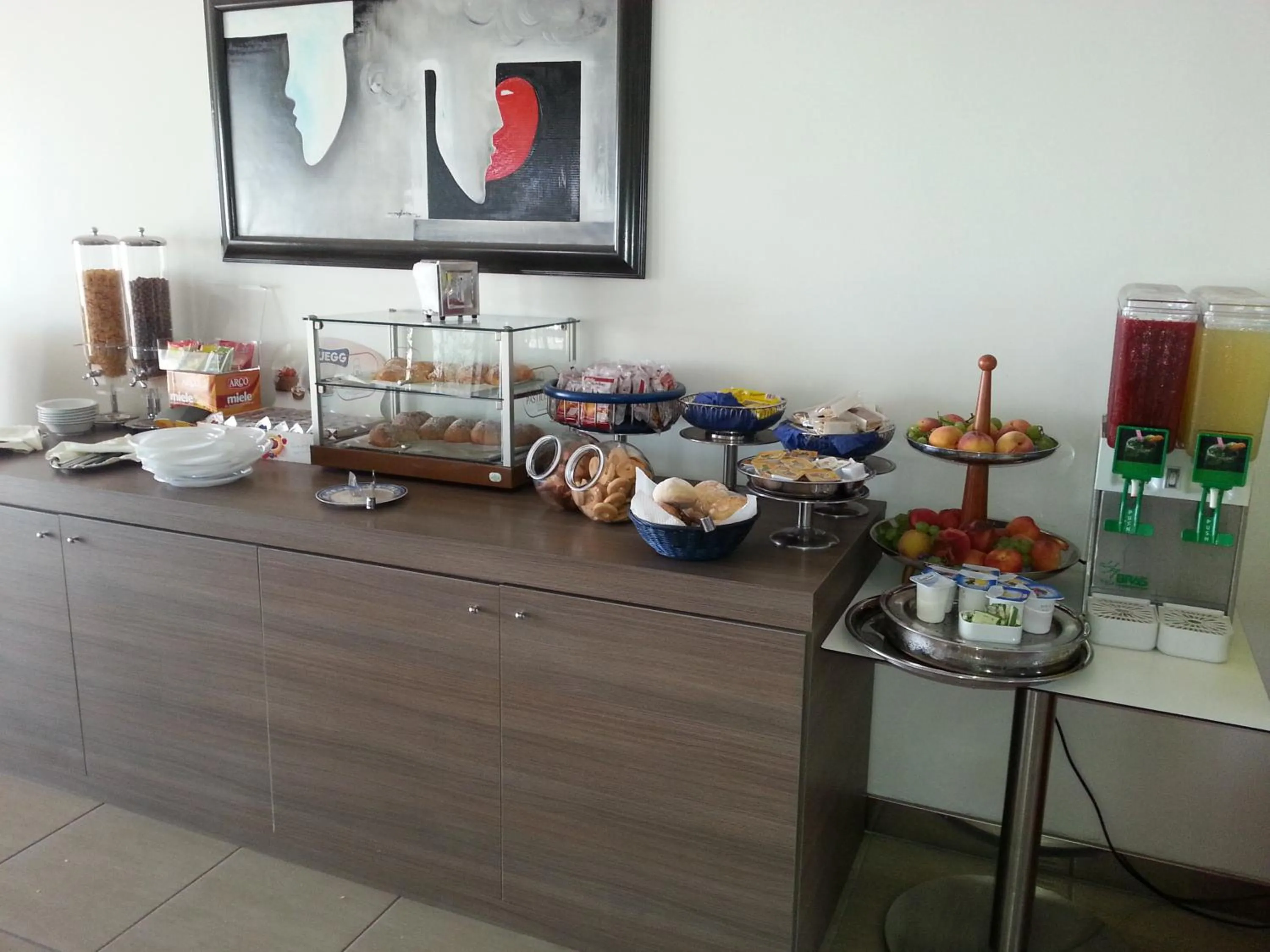 Buffet breakfast in Hotel Poseidon