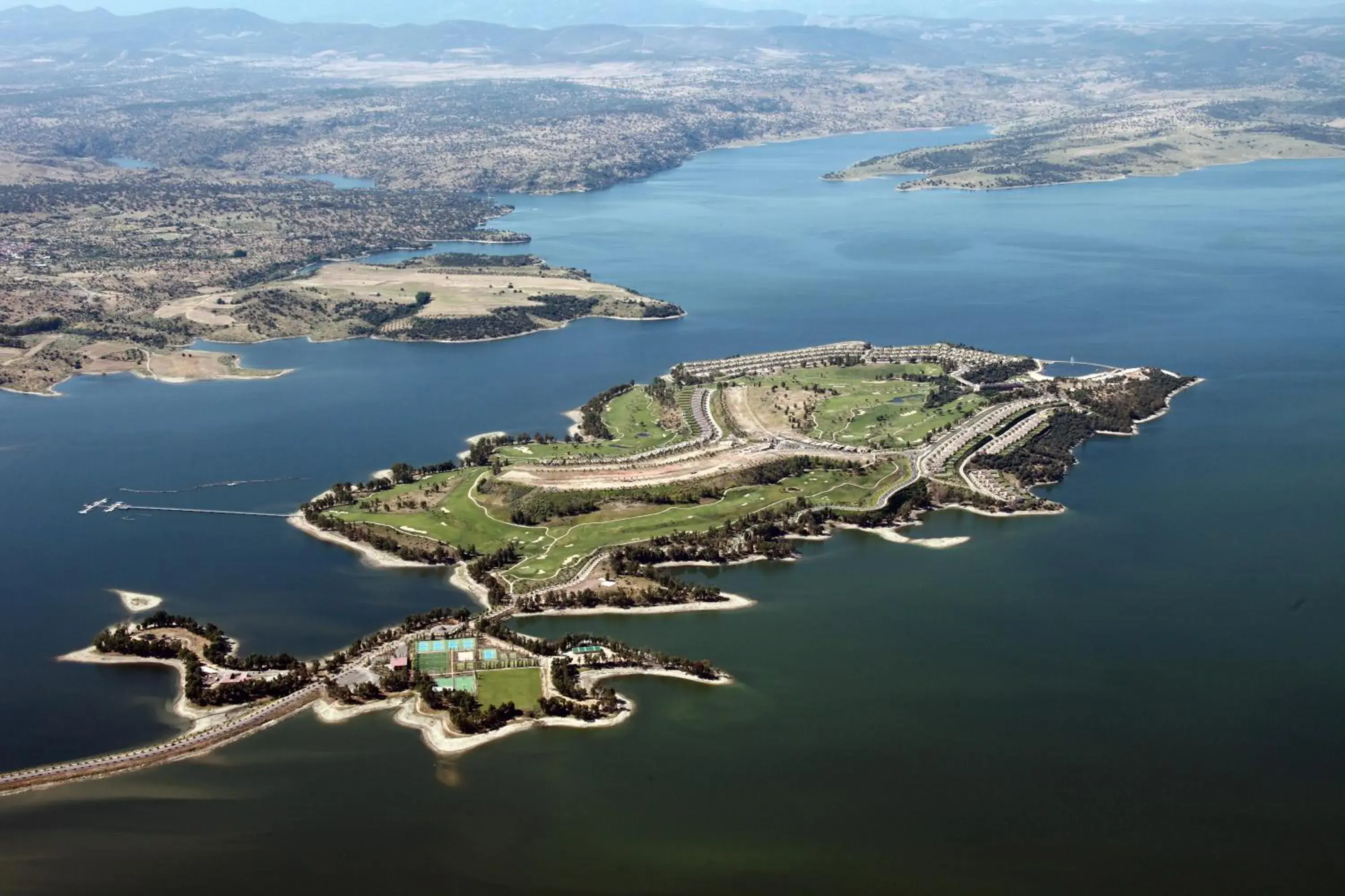 Bird's eye view in Vincci Valdecañas Golf Bird's eye view in Vincci Valdecañas Golf