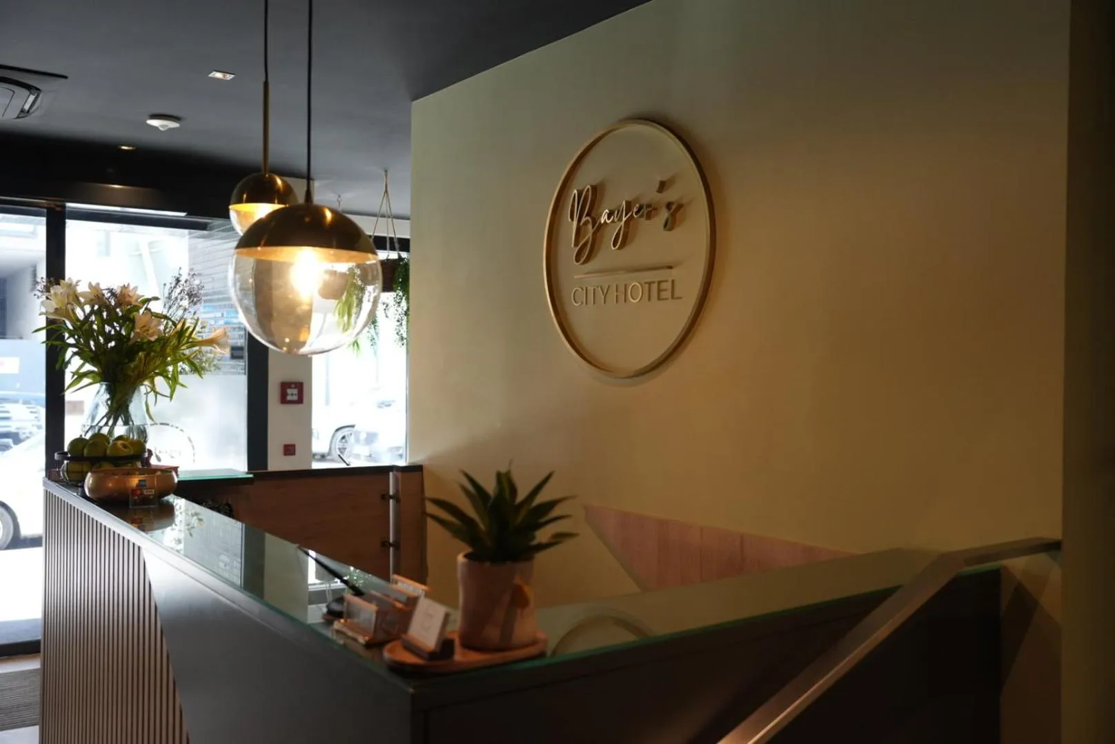 Lobby or reception in Bayer's City Hotel