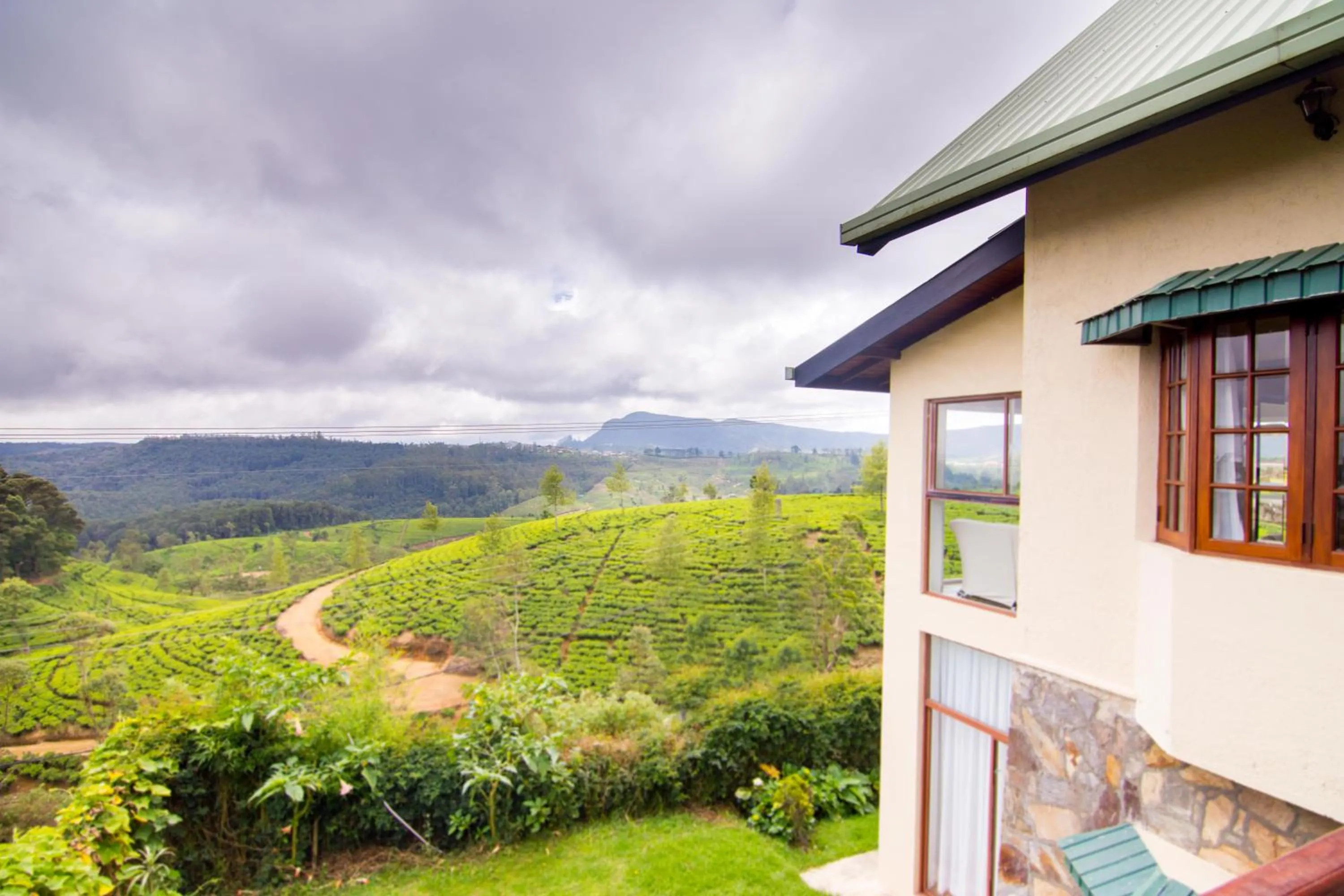 Mountain view in The Glenmor Bungalow