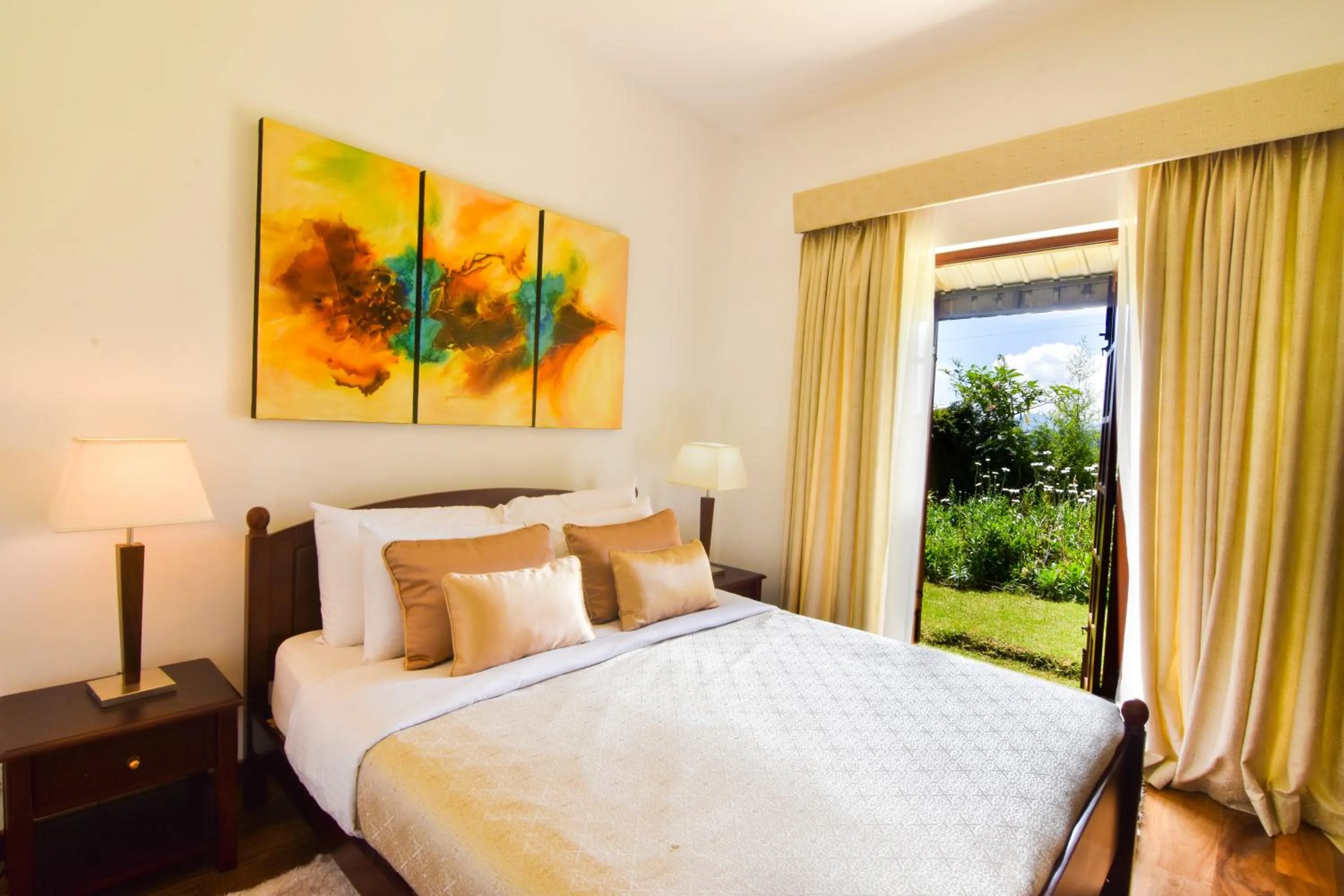 Bedroom in The Glenmor Bungalow