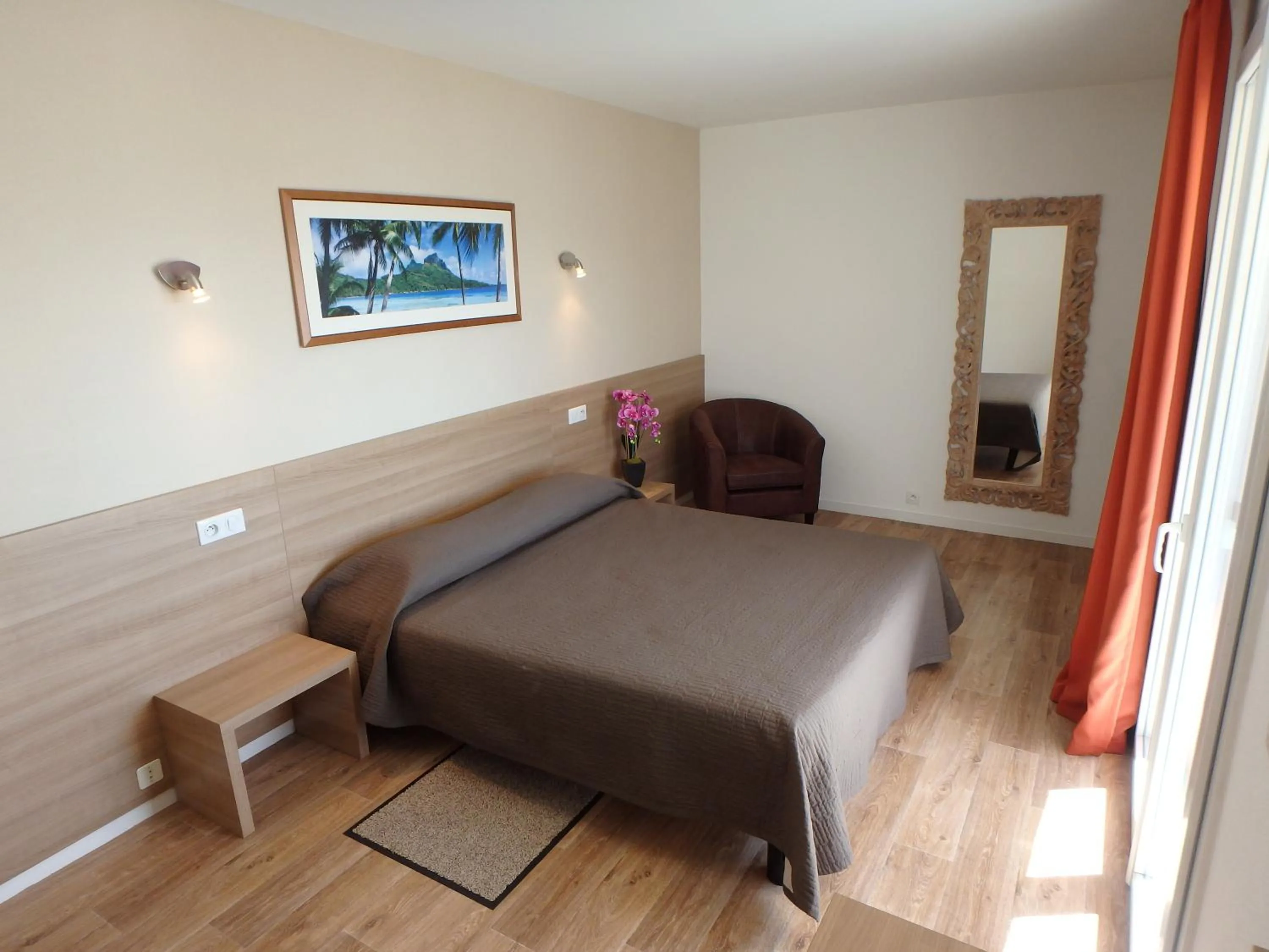 Bedroom, Bed in Residence Veles Plage