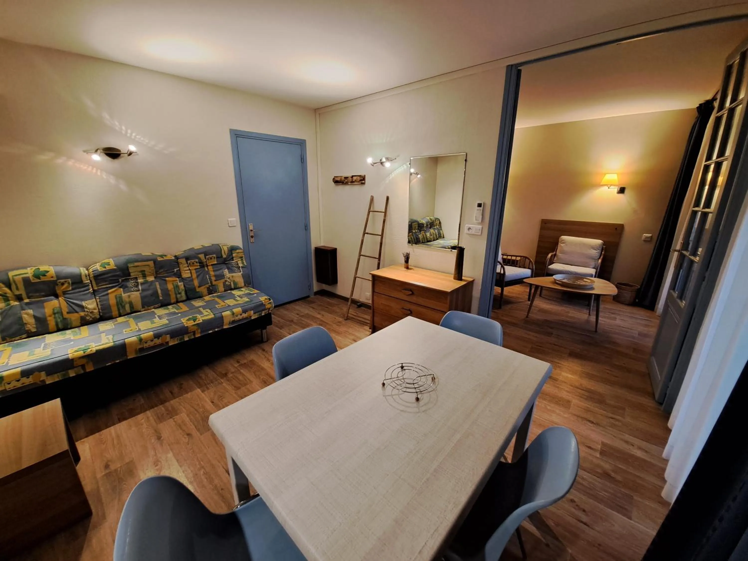 Seating area in Residence Veles Plage