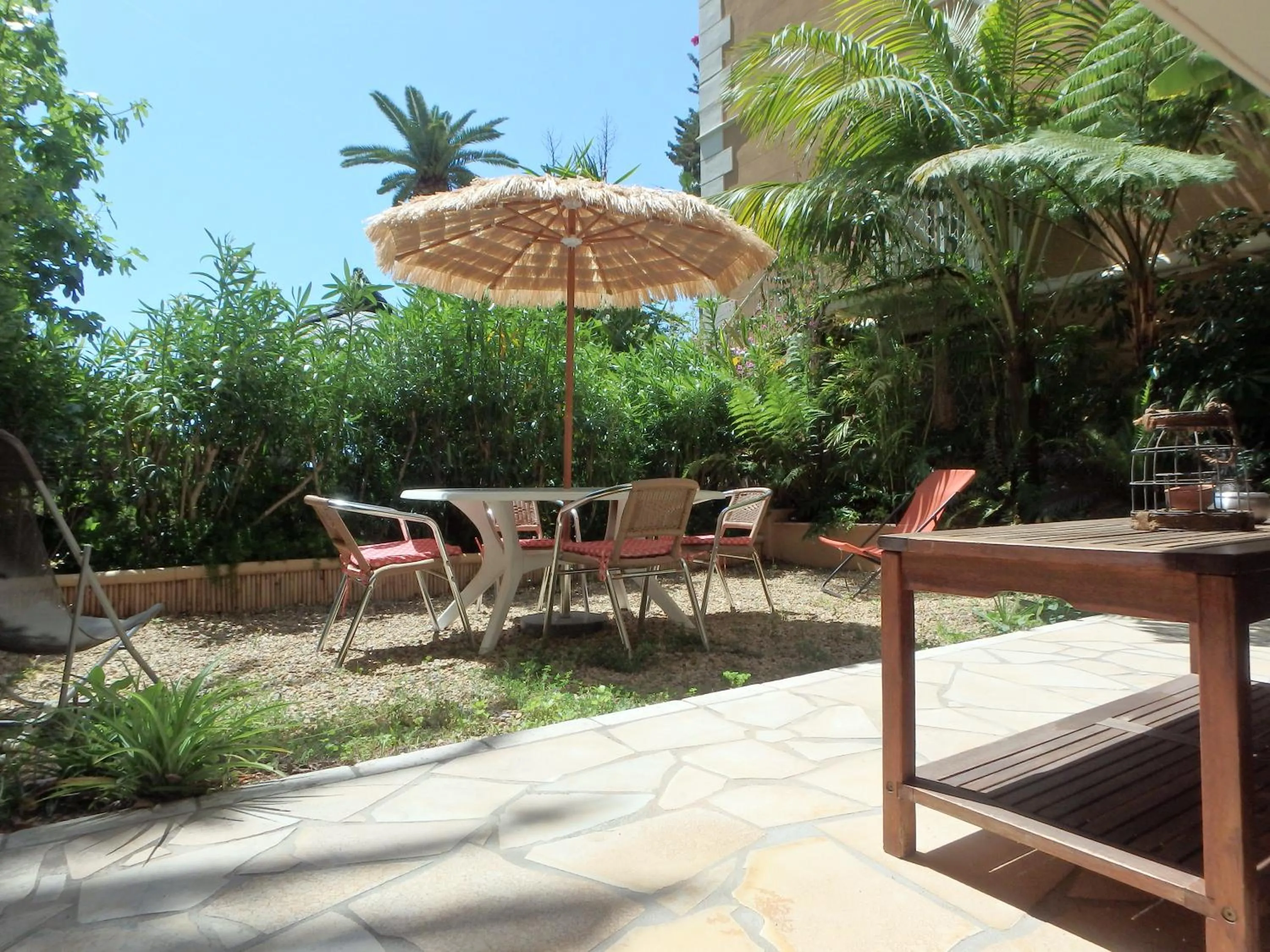 Patio in Residence Veles Plage