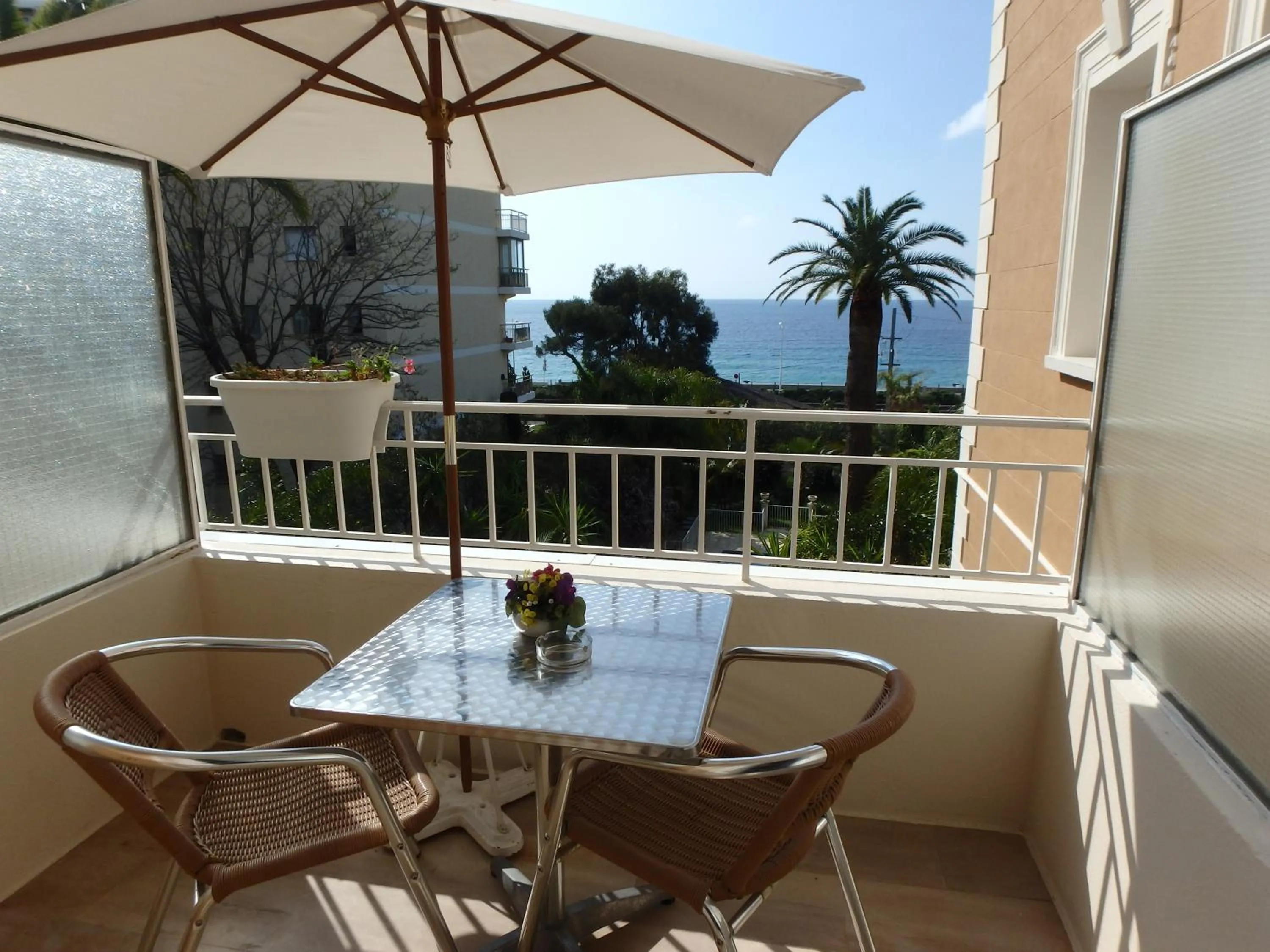 Balcony/Terrace in Residence Veles Plage