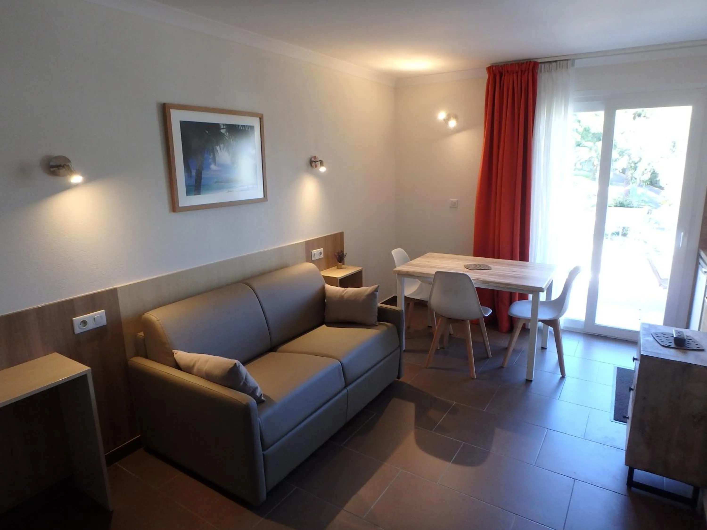Living room in Residence Veles Plage