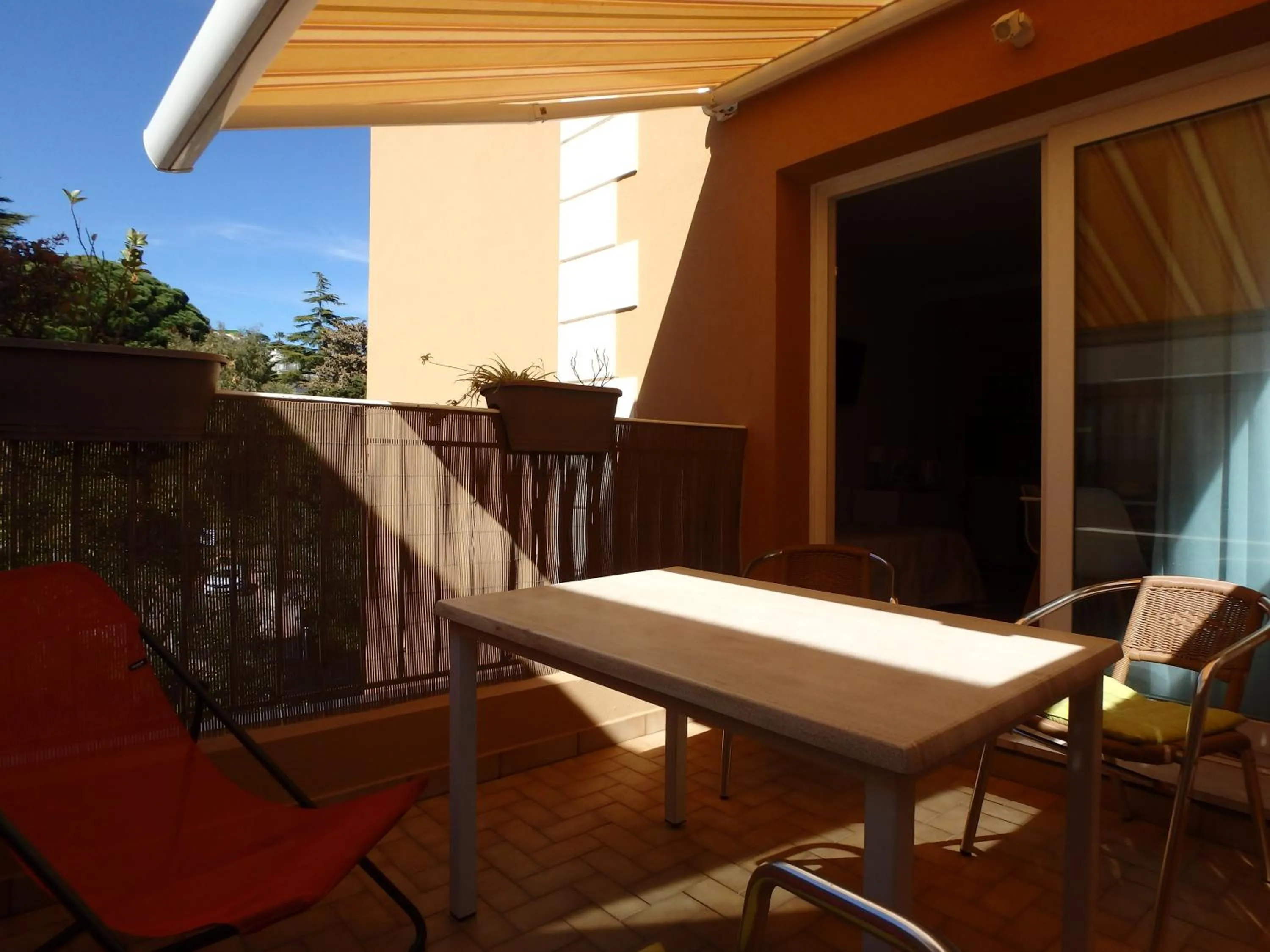 Balcony/Terrace in Residence Veles Plage