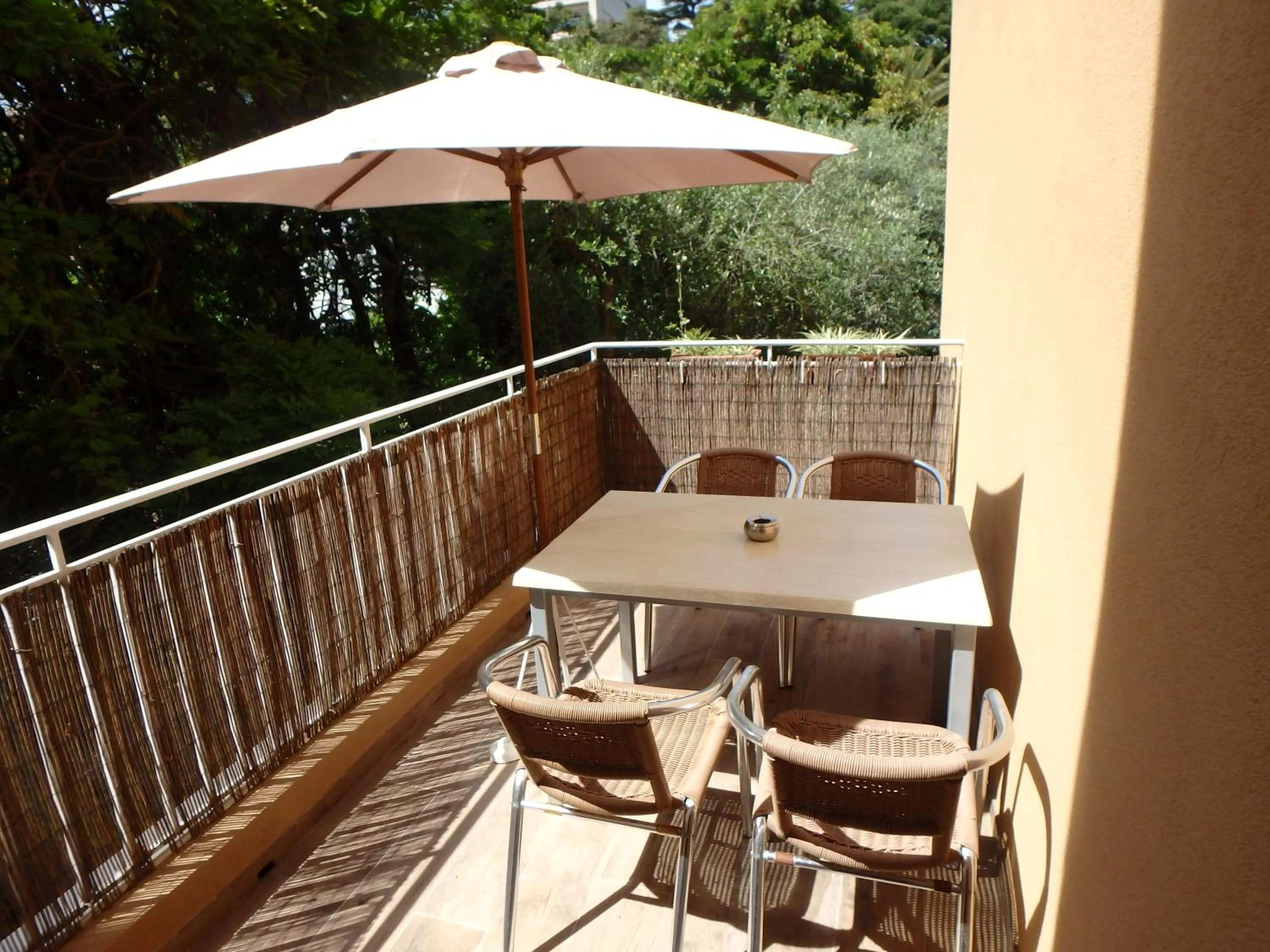 Balcony/Terrace in Residence Veles Plage
