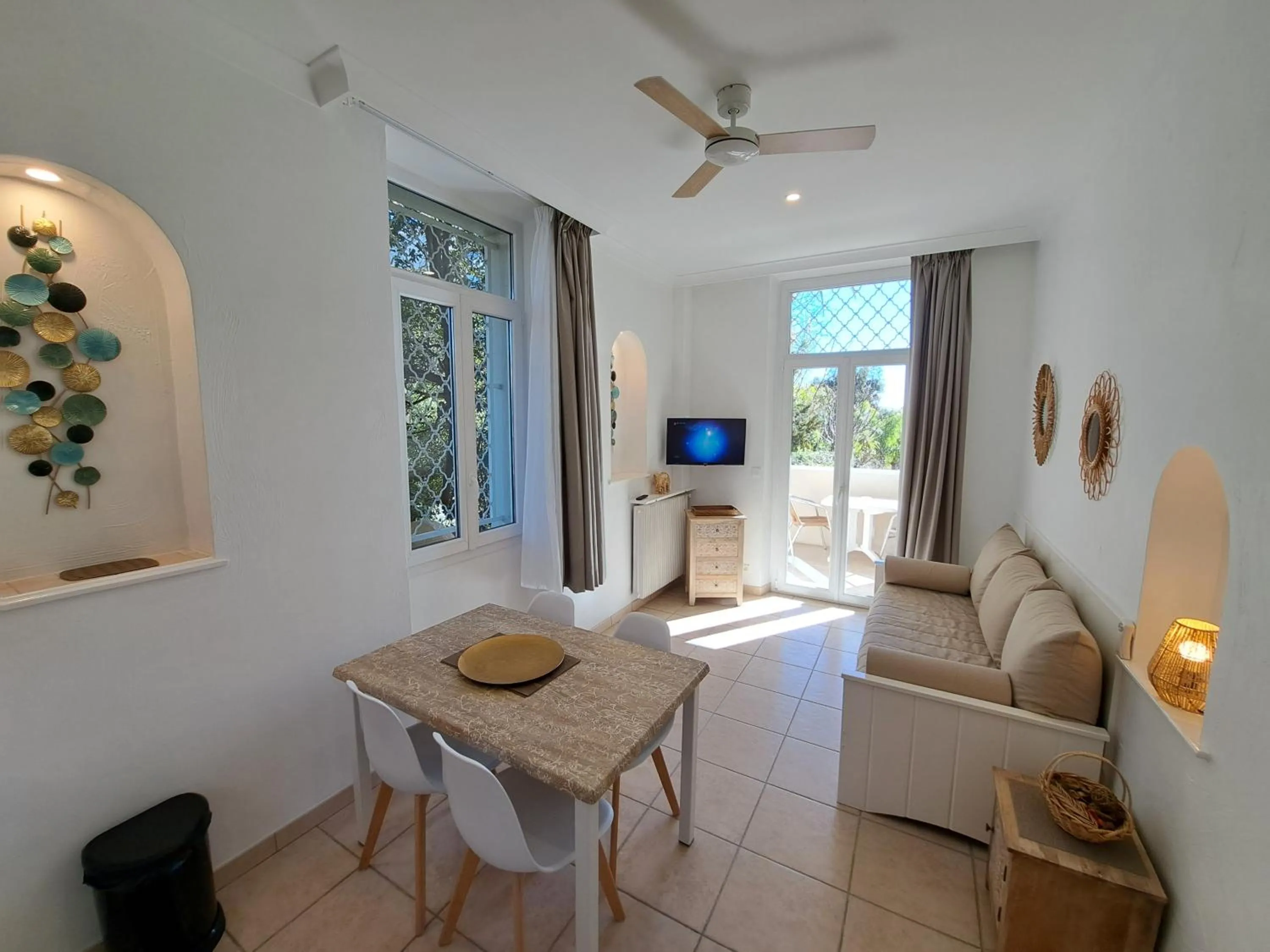 Living room in Residence Veles Plage