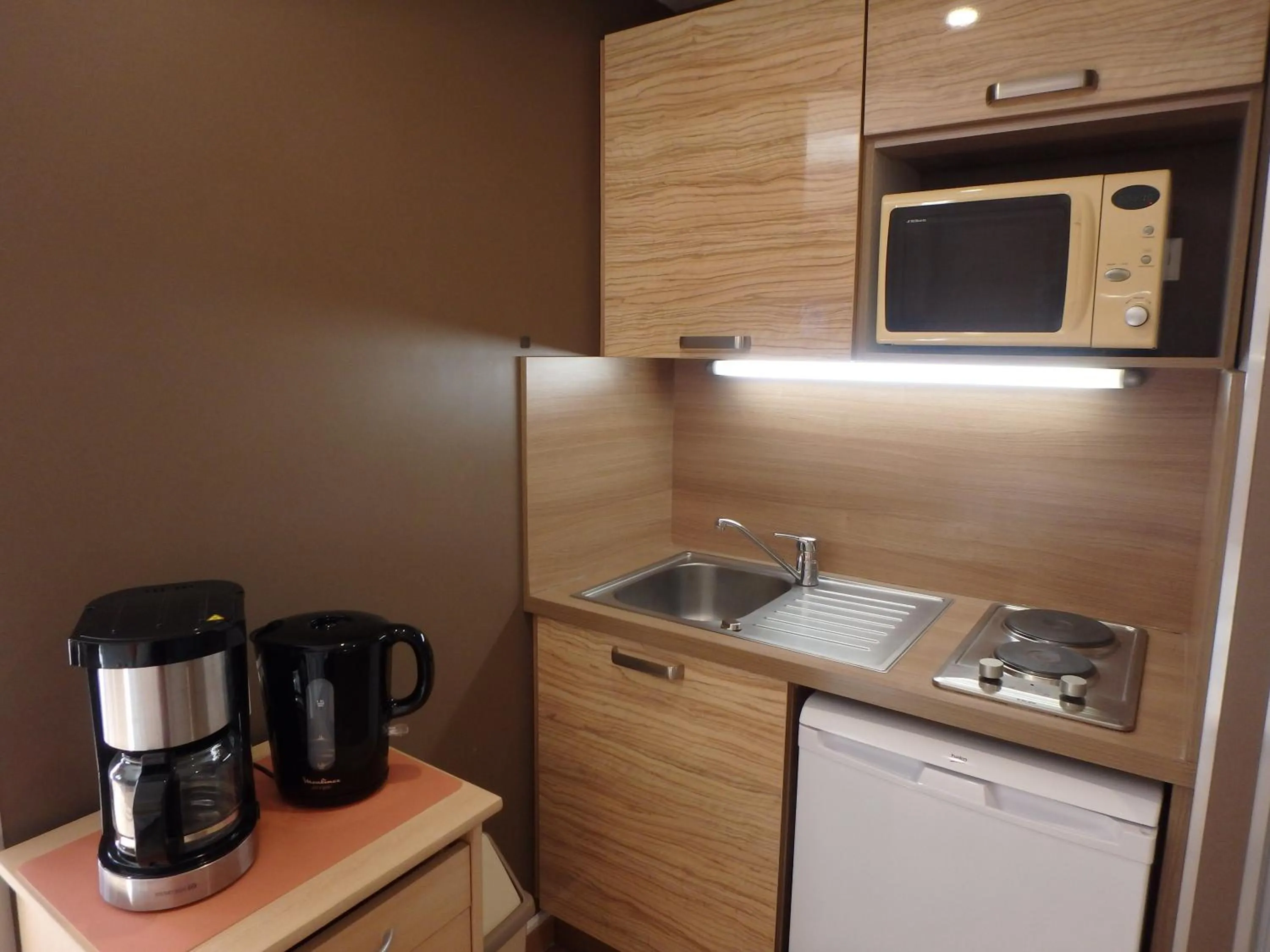 Kitchen or kitchenette in Residence Veles Plage