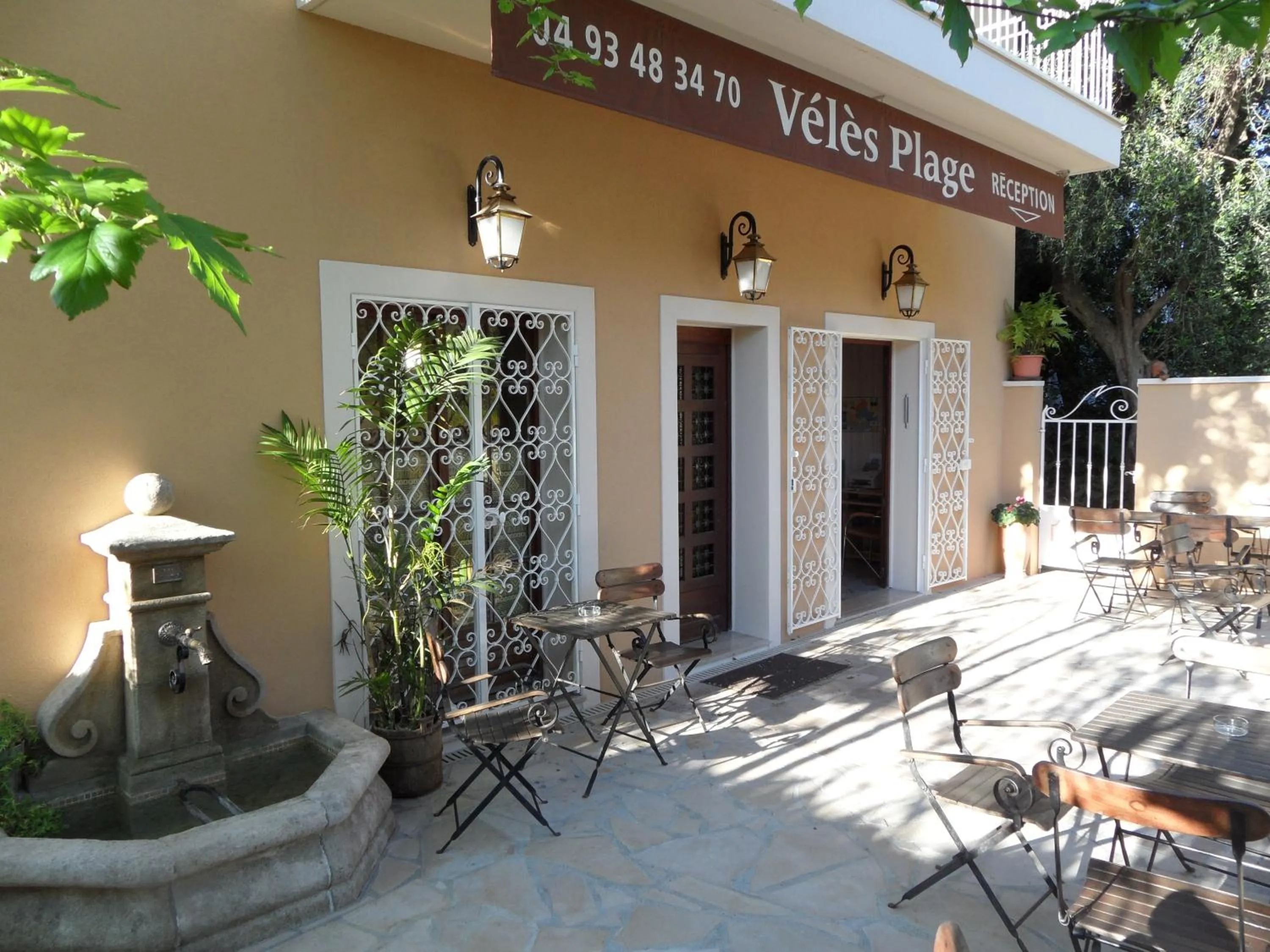 Patio in Residence Veles Plage
