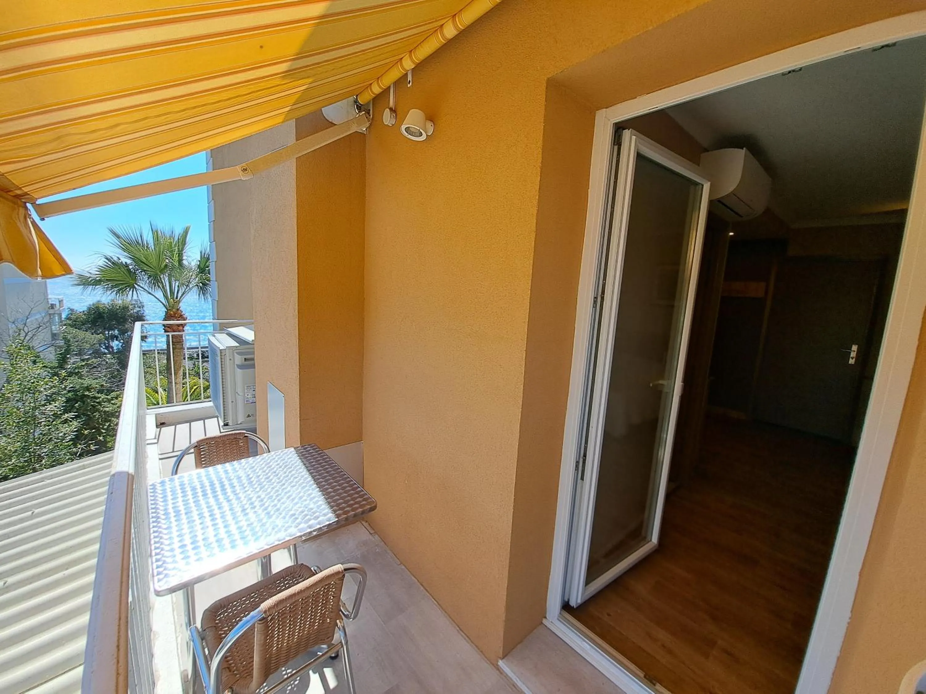 Balcony/Terrace in Residence Veles Plage