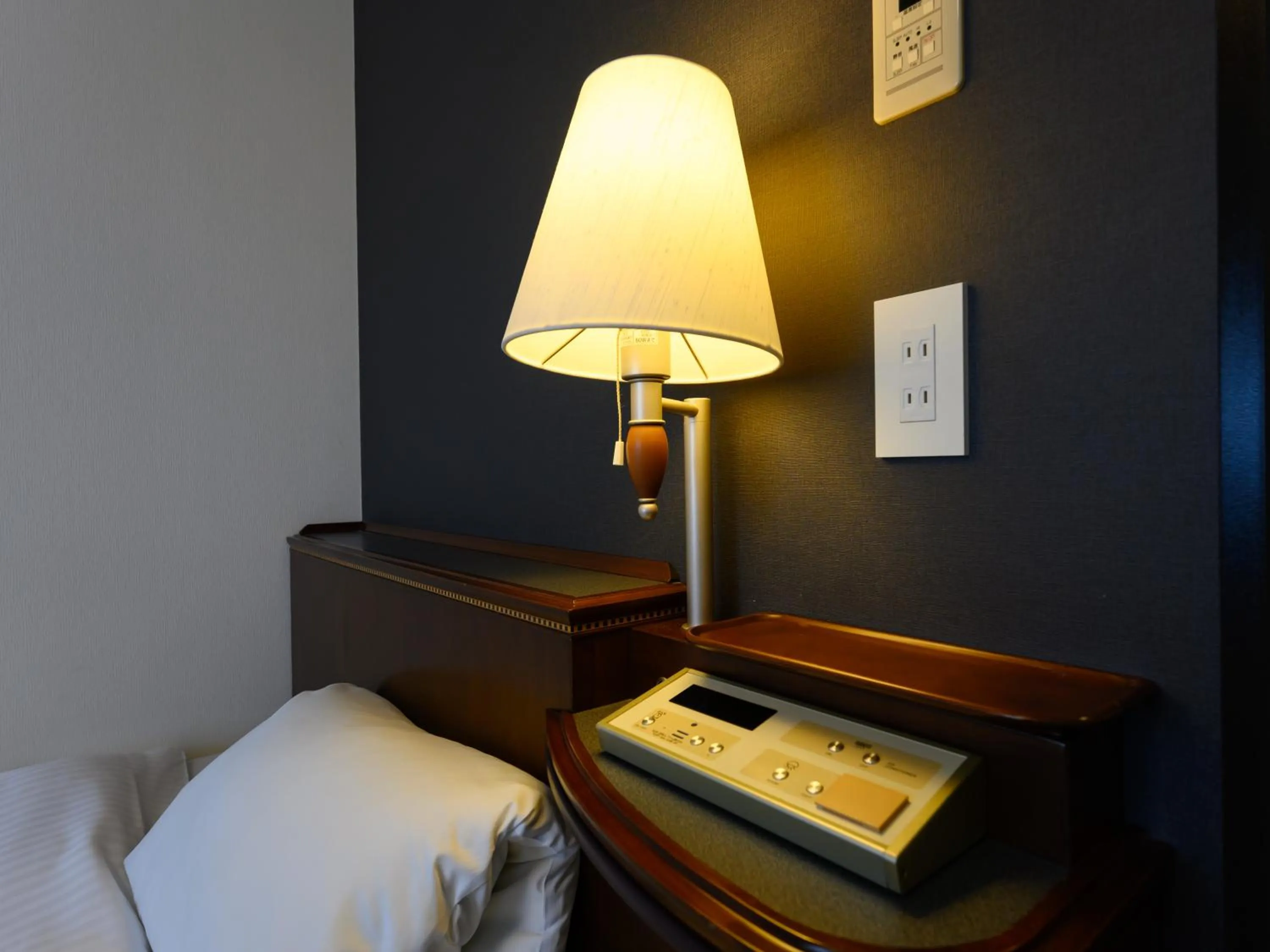 Bed in Hotel Green Park Tsu