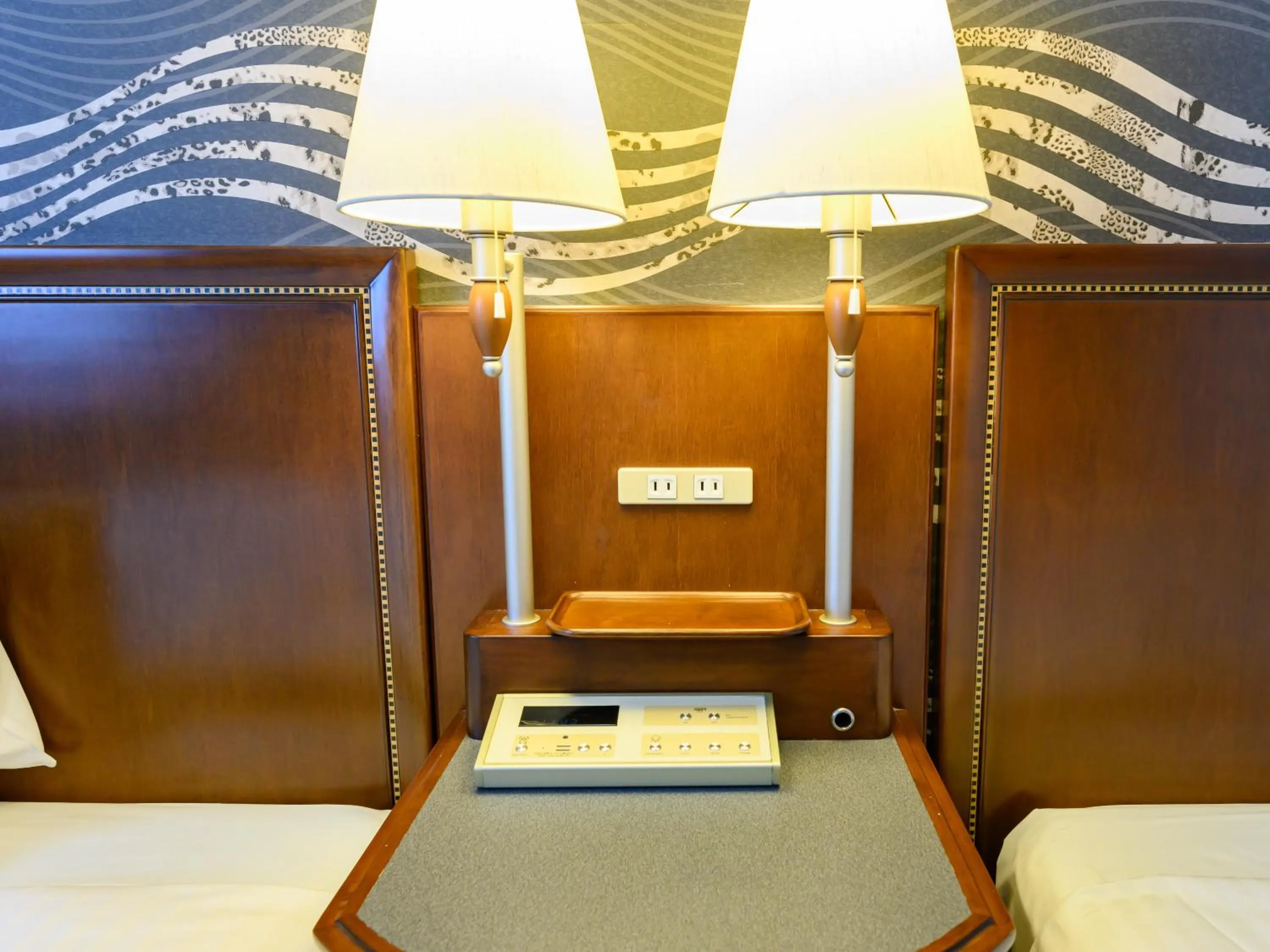 Bed in Hotel Green Park Tsu