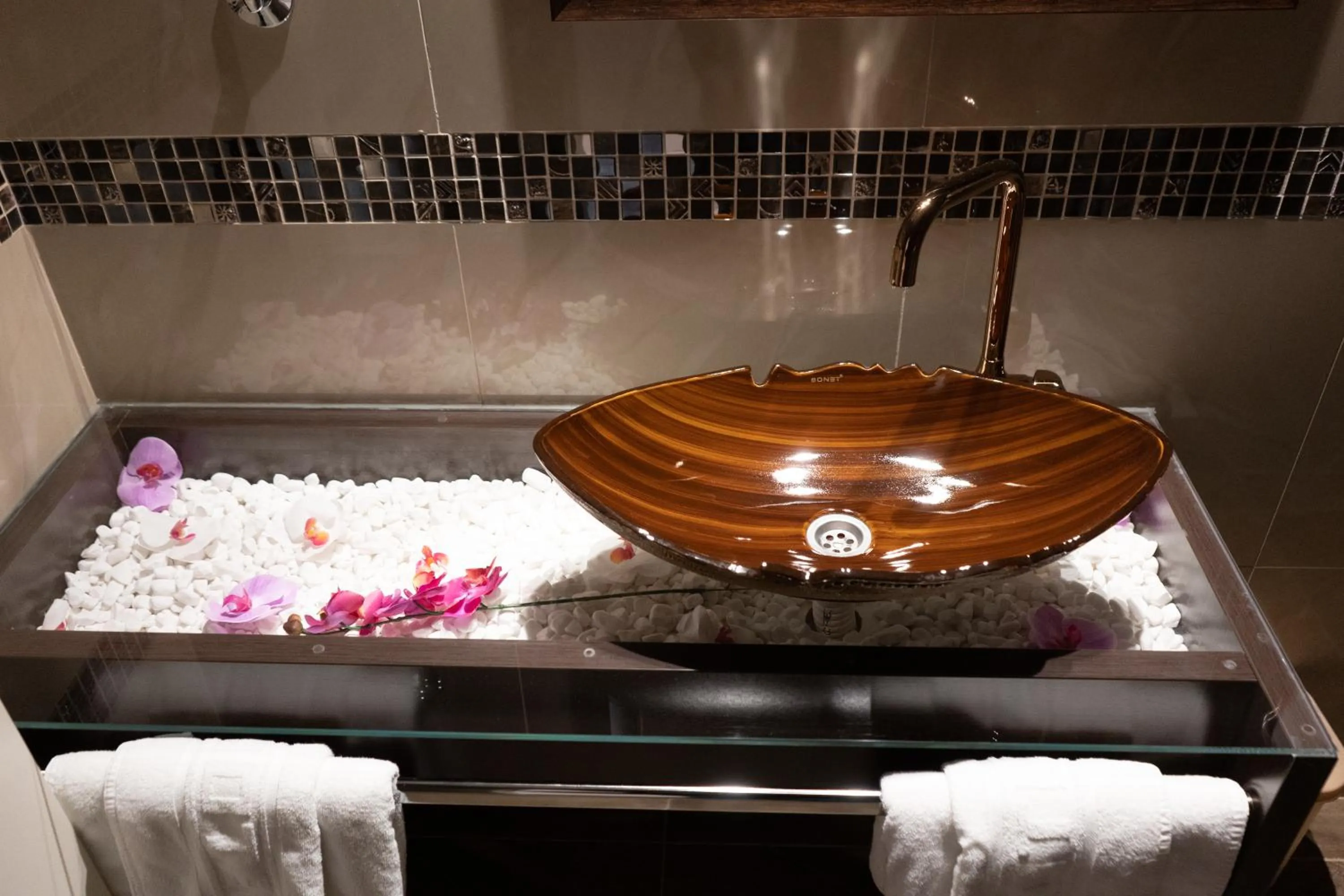 Bathroom in Garni Hotel Lotos