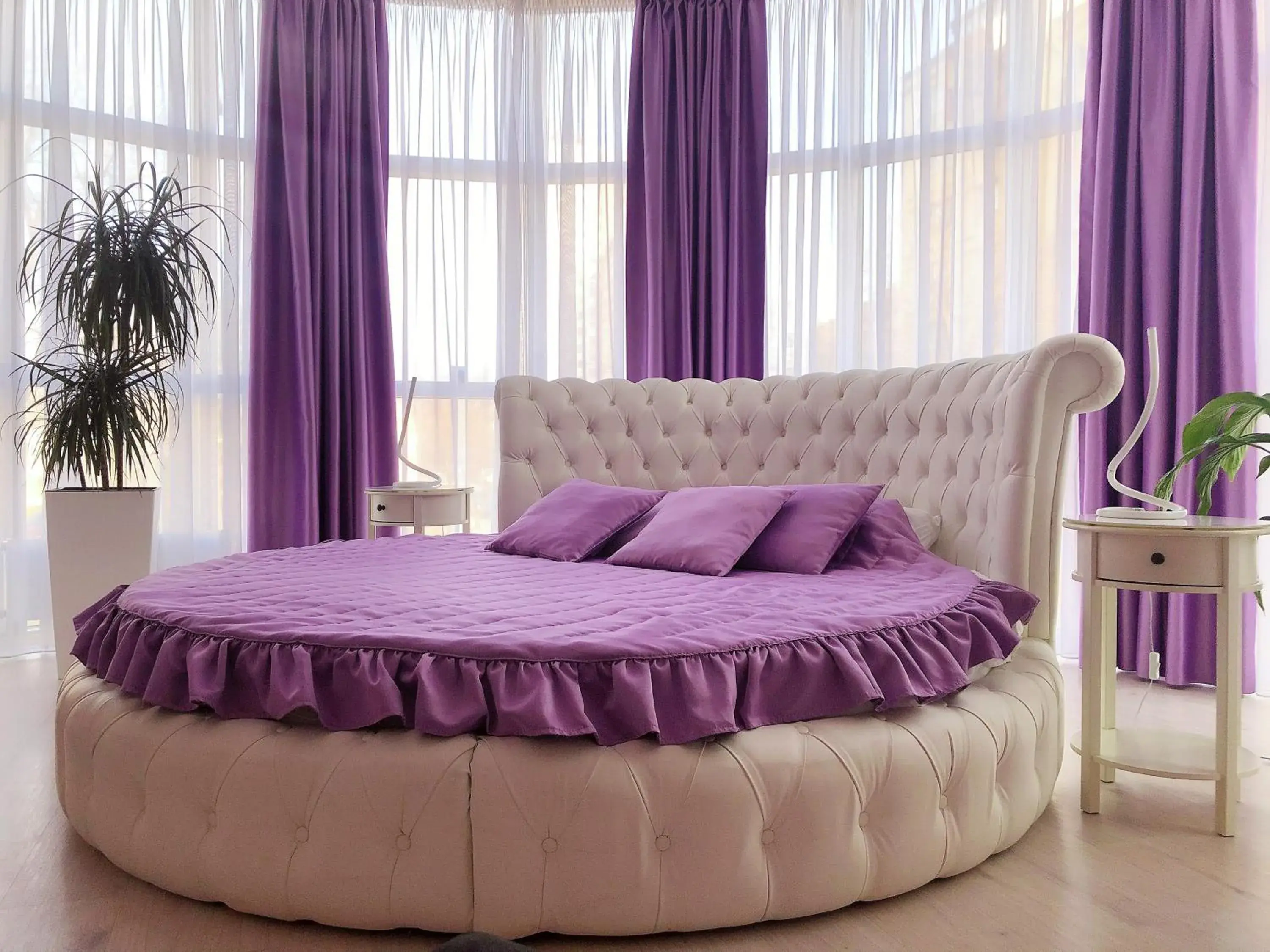 Bed in Garni Hotel Lotos Bed in Garni Hotel Lotos