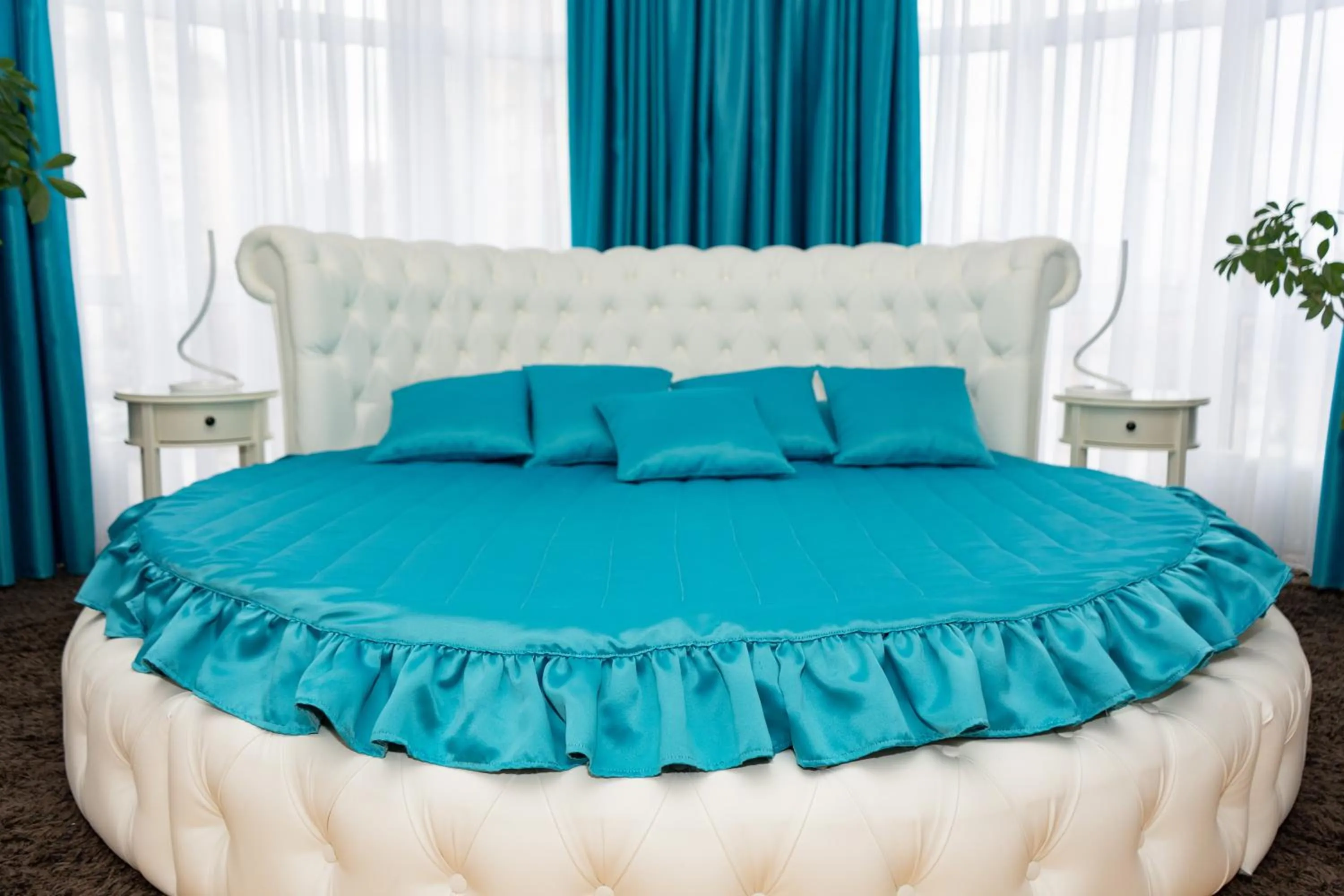 Bed in Garni Hotel Lotos