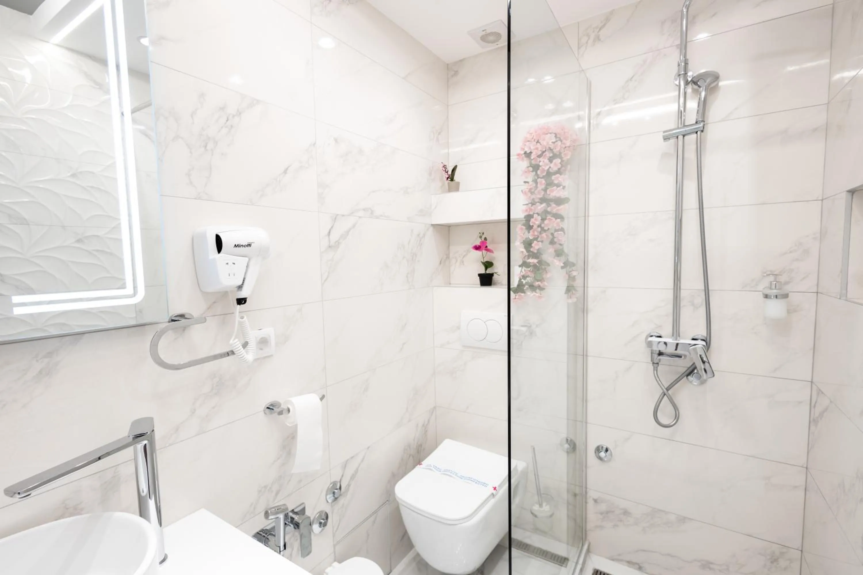 Bathroom in Garni Hotel Lotos