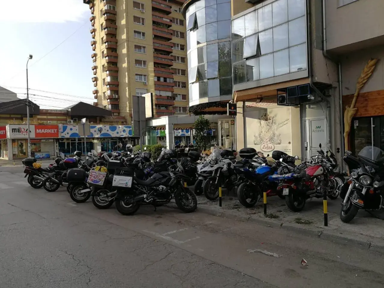 Property building in Garni Hotel Lotos Property building in Garni Hotel Lotos