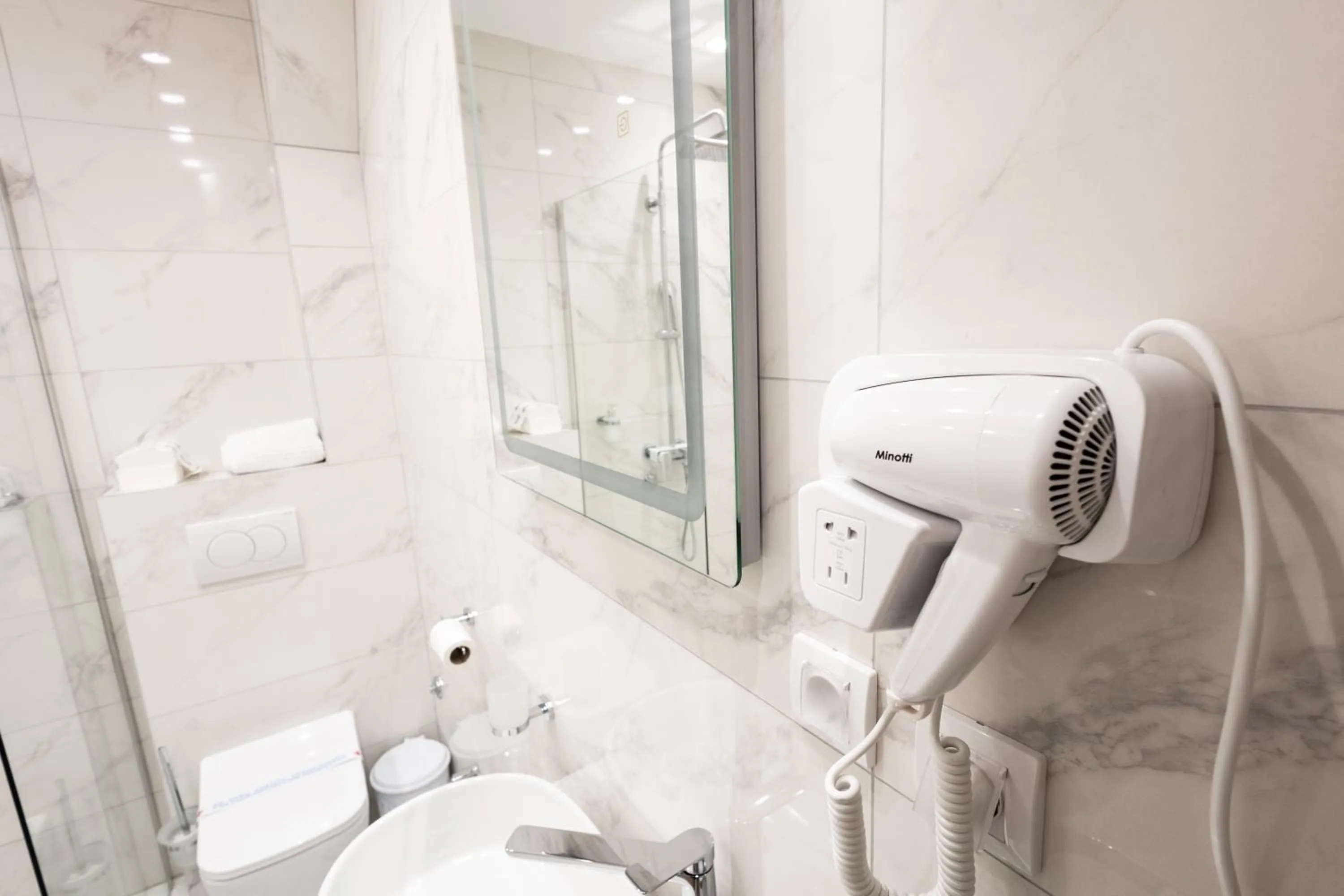 Bathroom in Garni Hotel Lotos