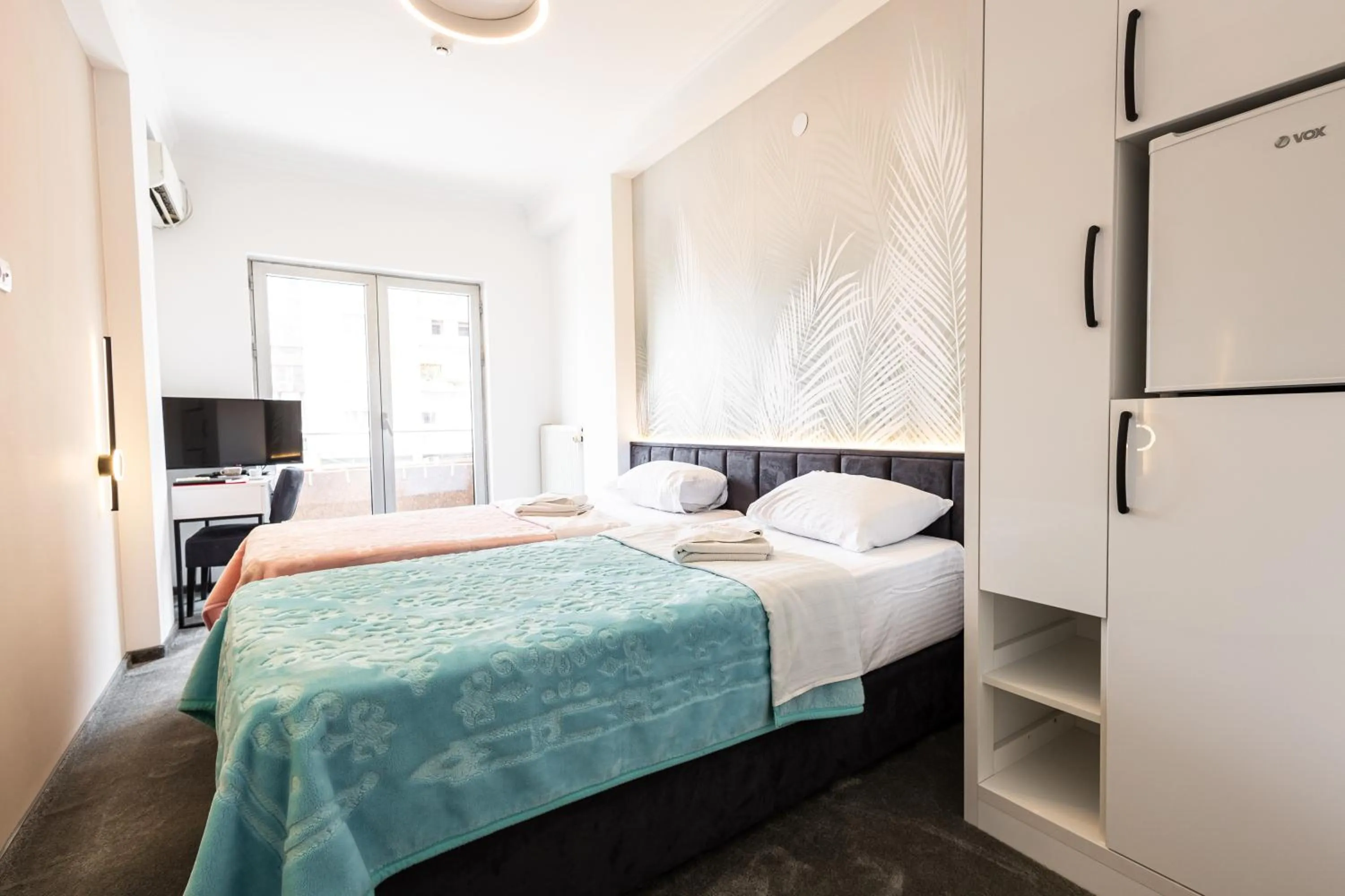 TV and multimedia, Bed in Garni Hotel Lotos