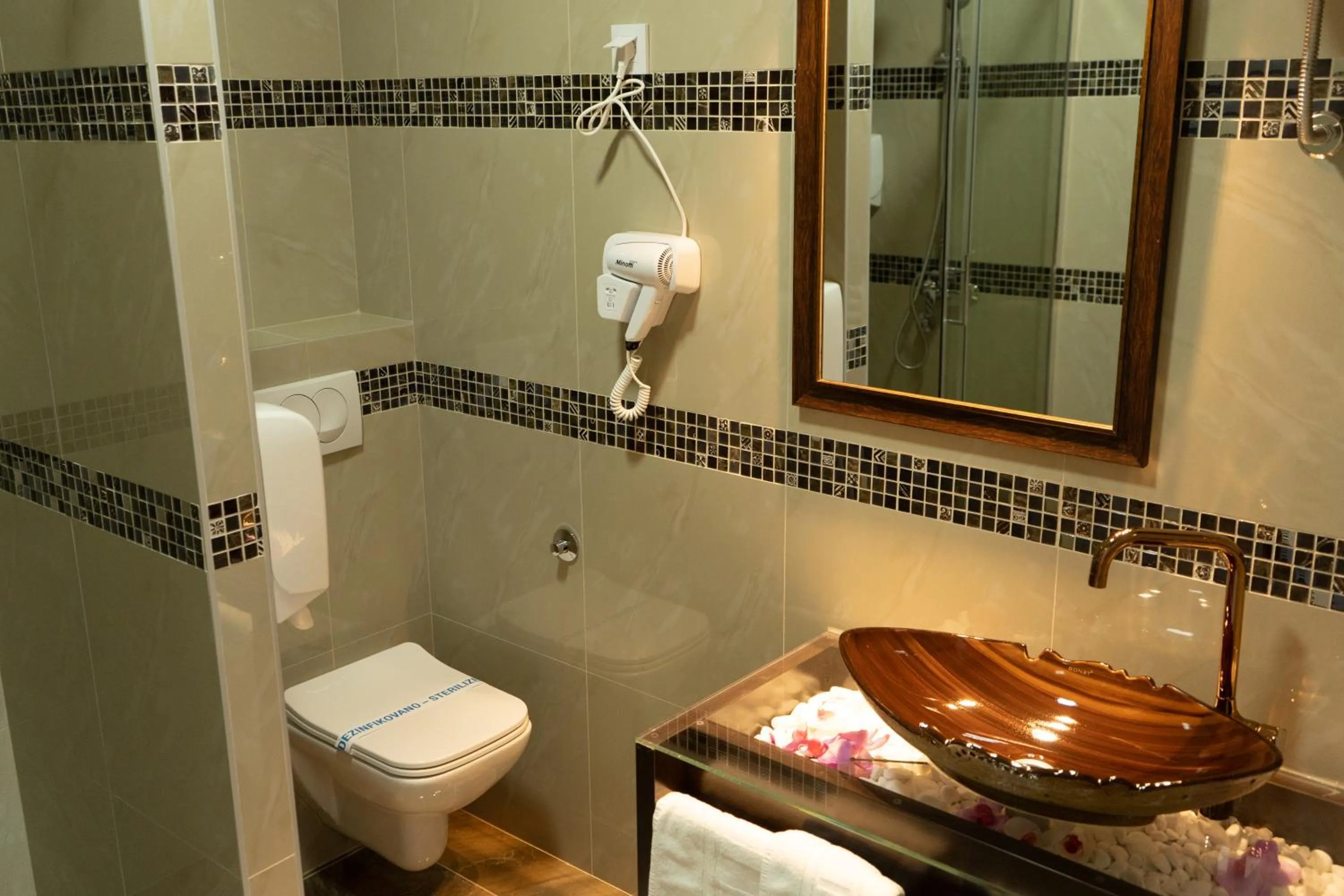 Bathroom in Garni Hotel Lotos
