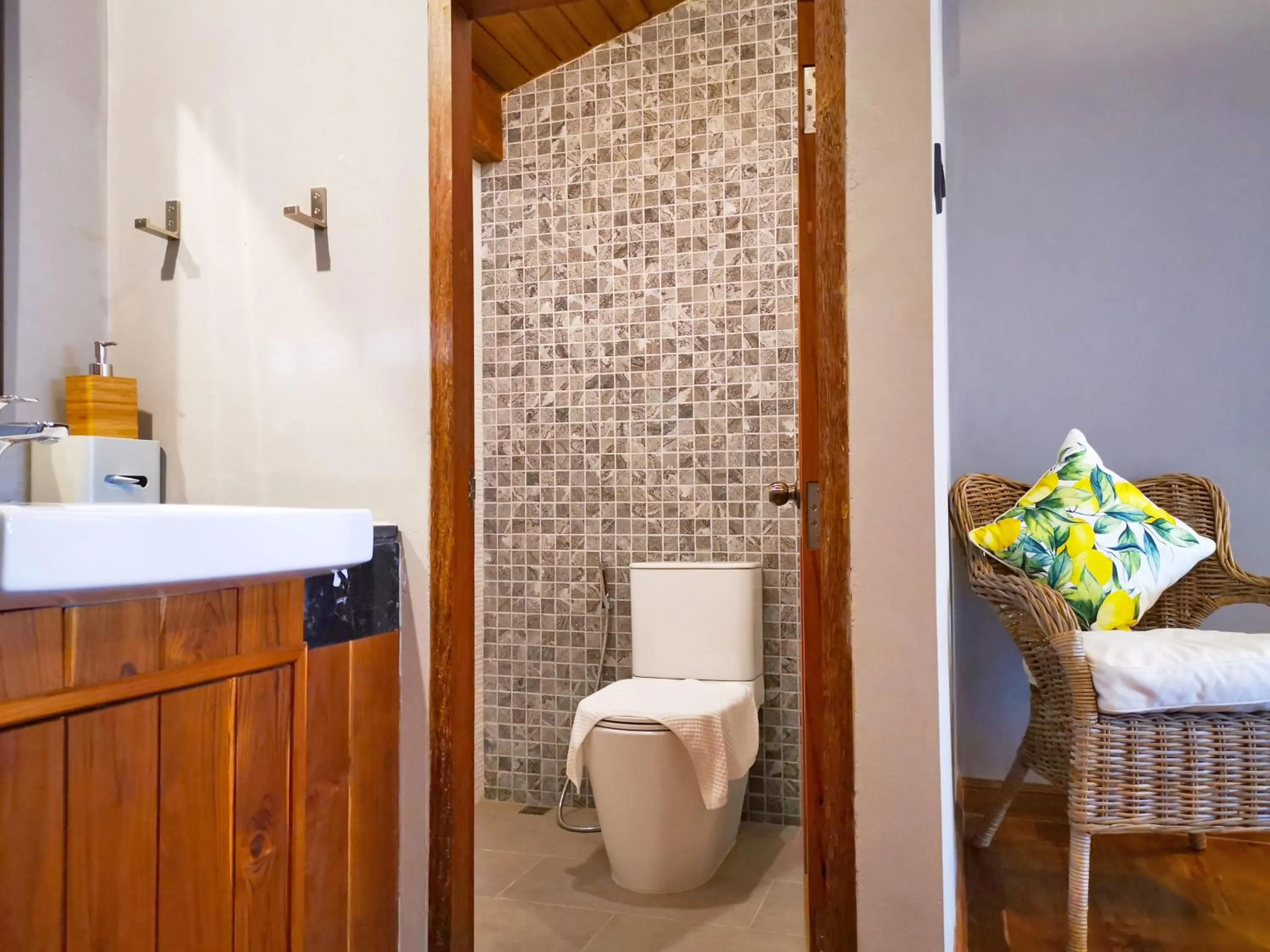 Bathroom in Yellow Pillow village