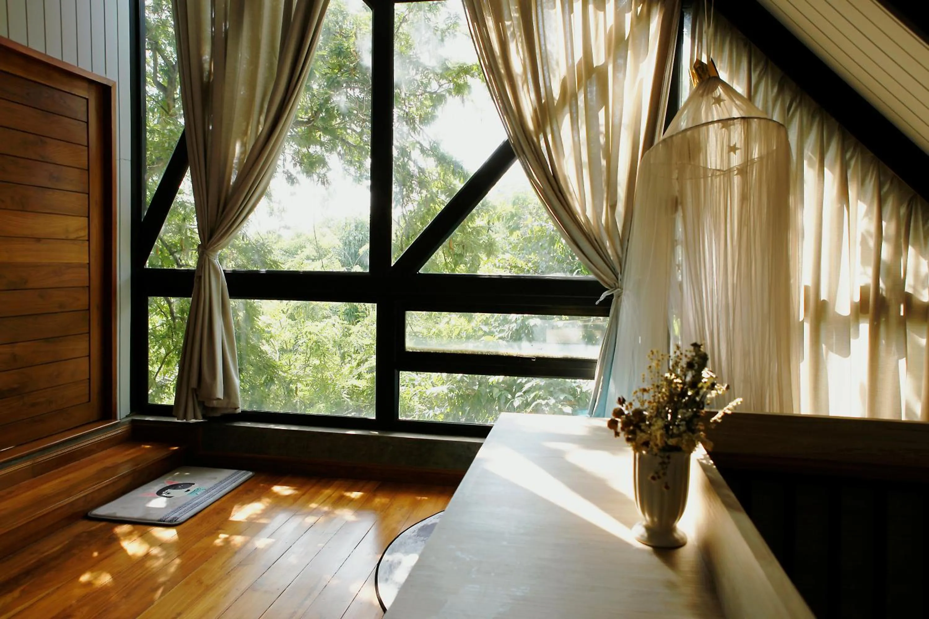 Living room in Yellow Pillow village
