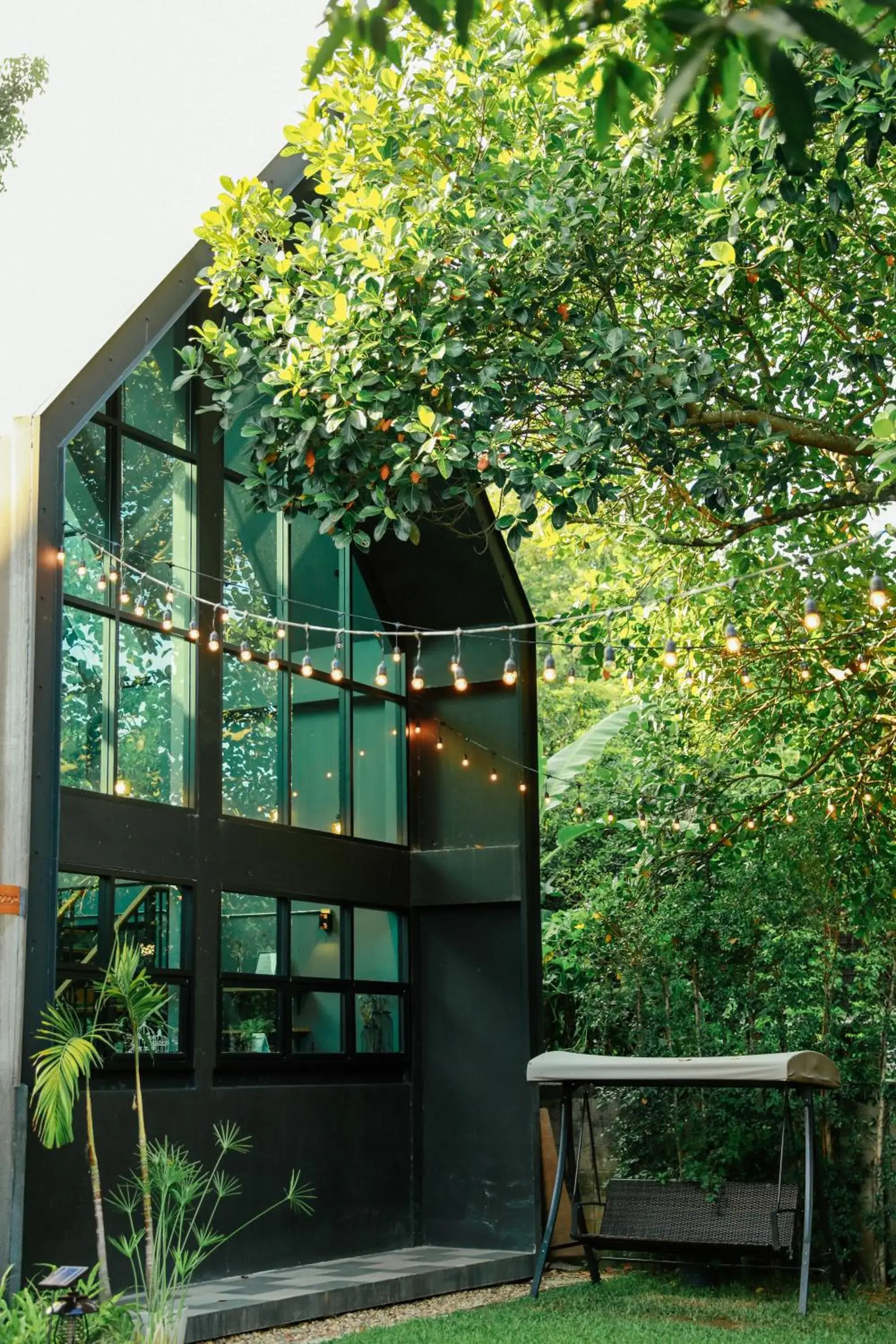 Property building in Yellow Pillow village Property building in Yellow Pillow village