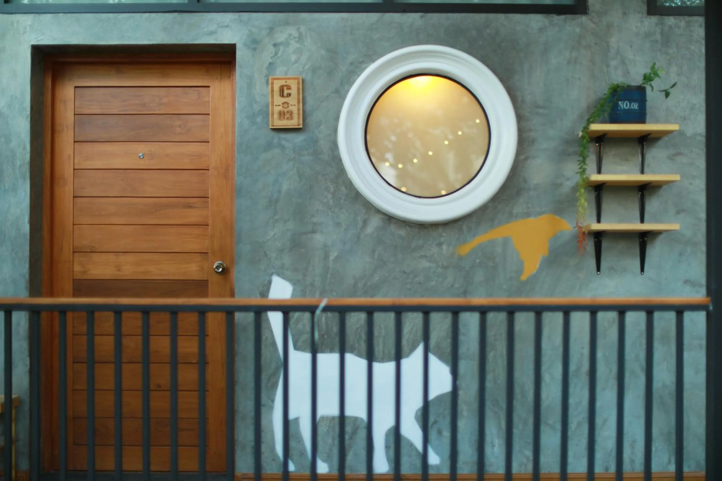 Bathroom in Yellow Pillow village