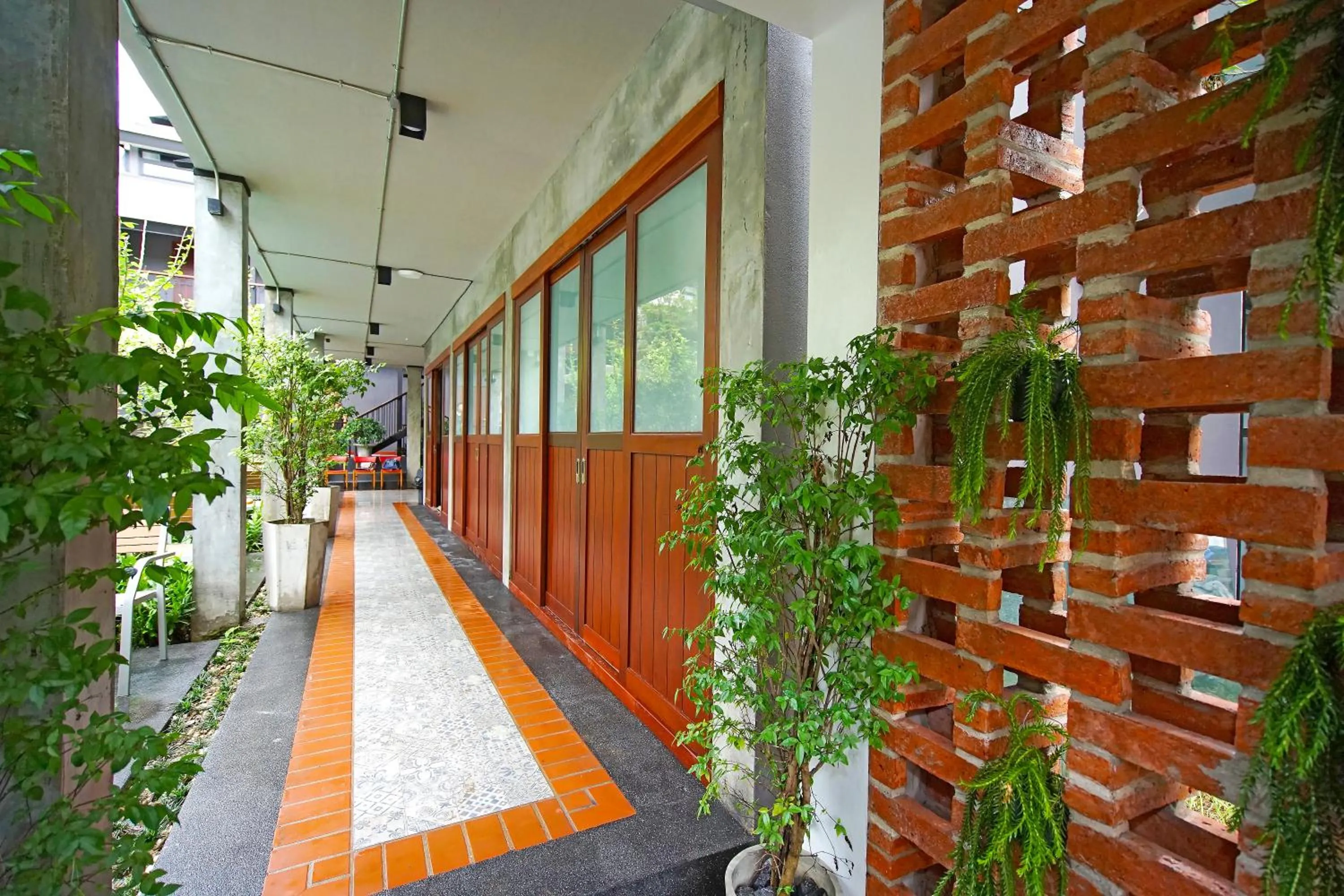 Garden in Yellow Pillow village