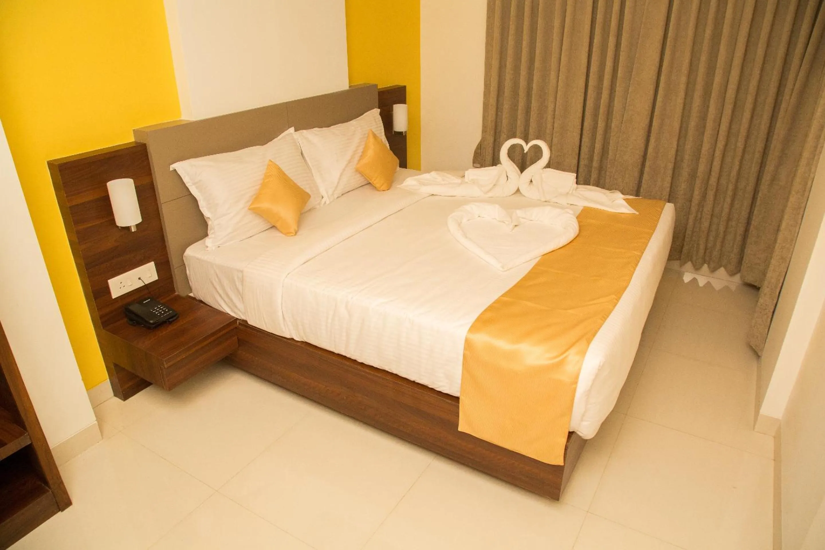 Bed in Hotel Nirvana