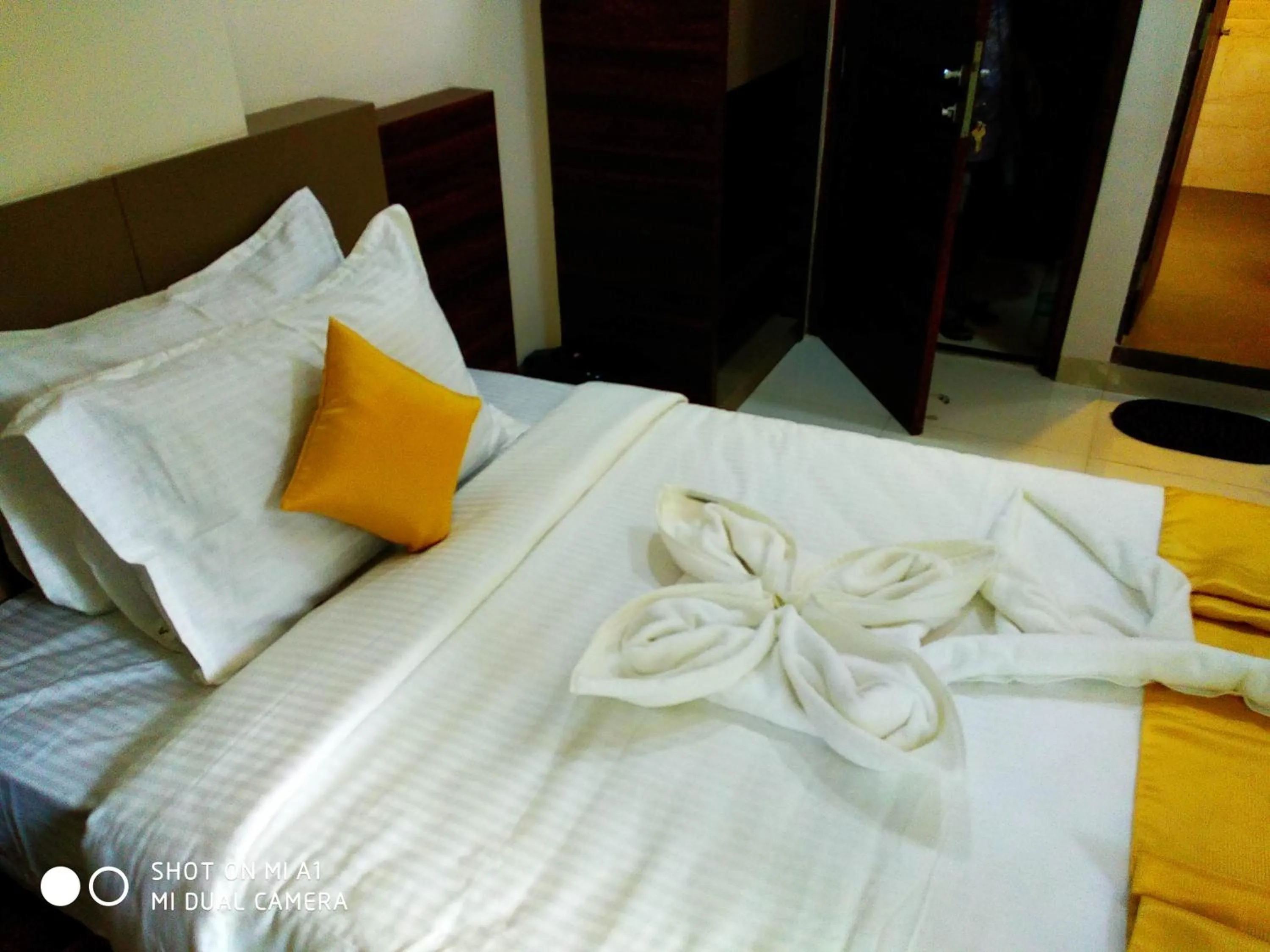 Bed in Hotel Nirvana