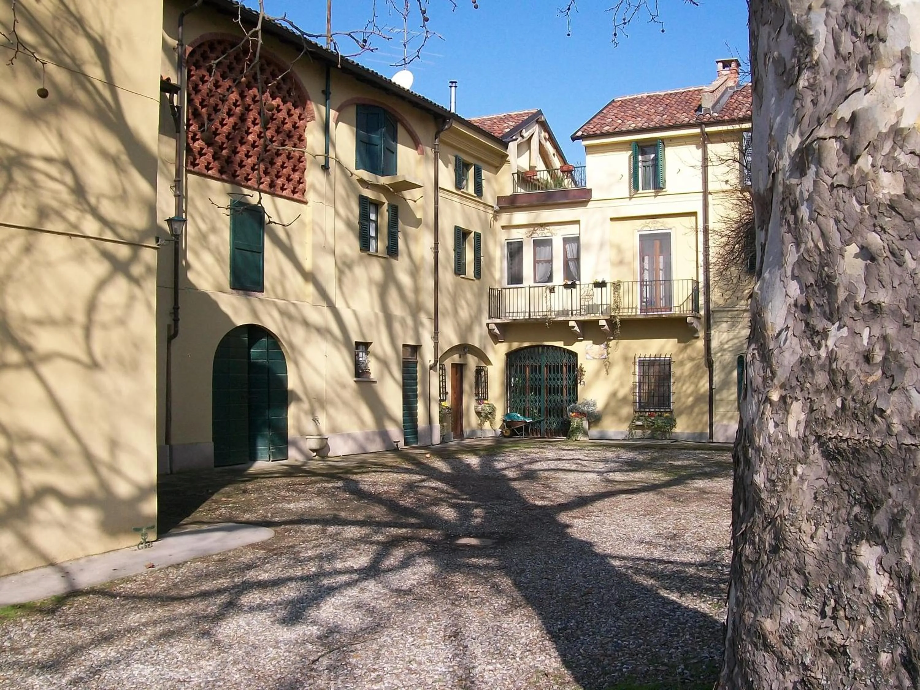 Facade/entrance in Tenuta San Rocco