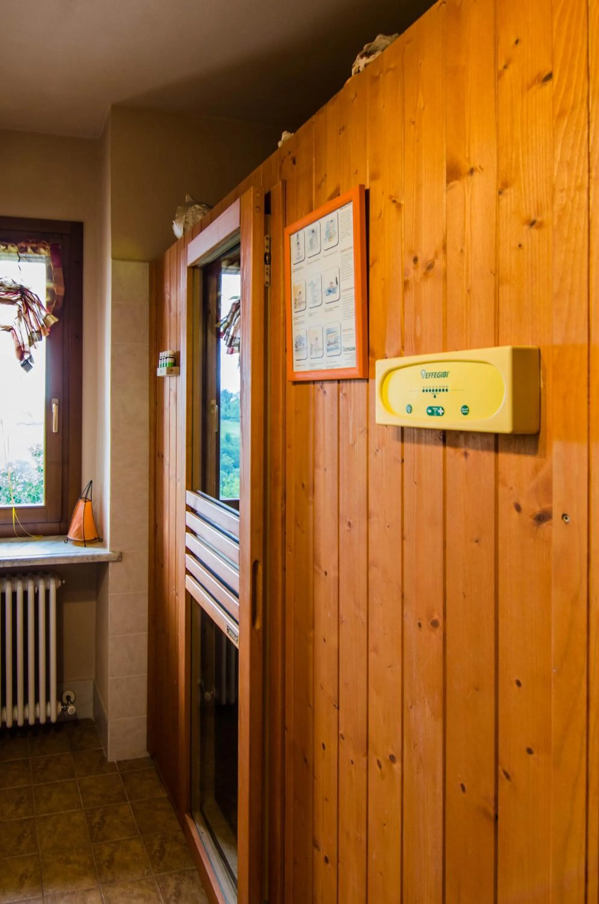 Sauna in Tenuta San Rocco