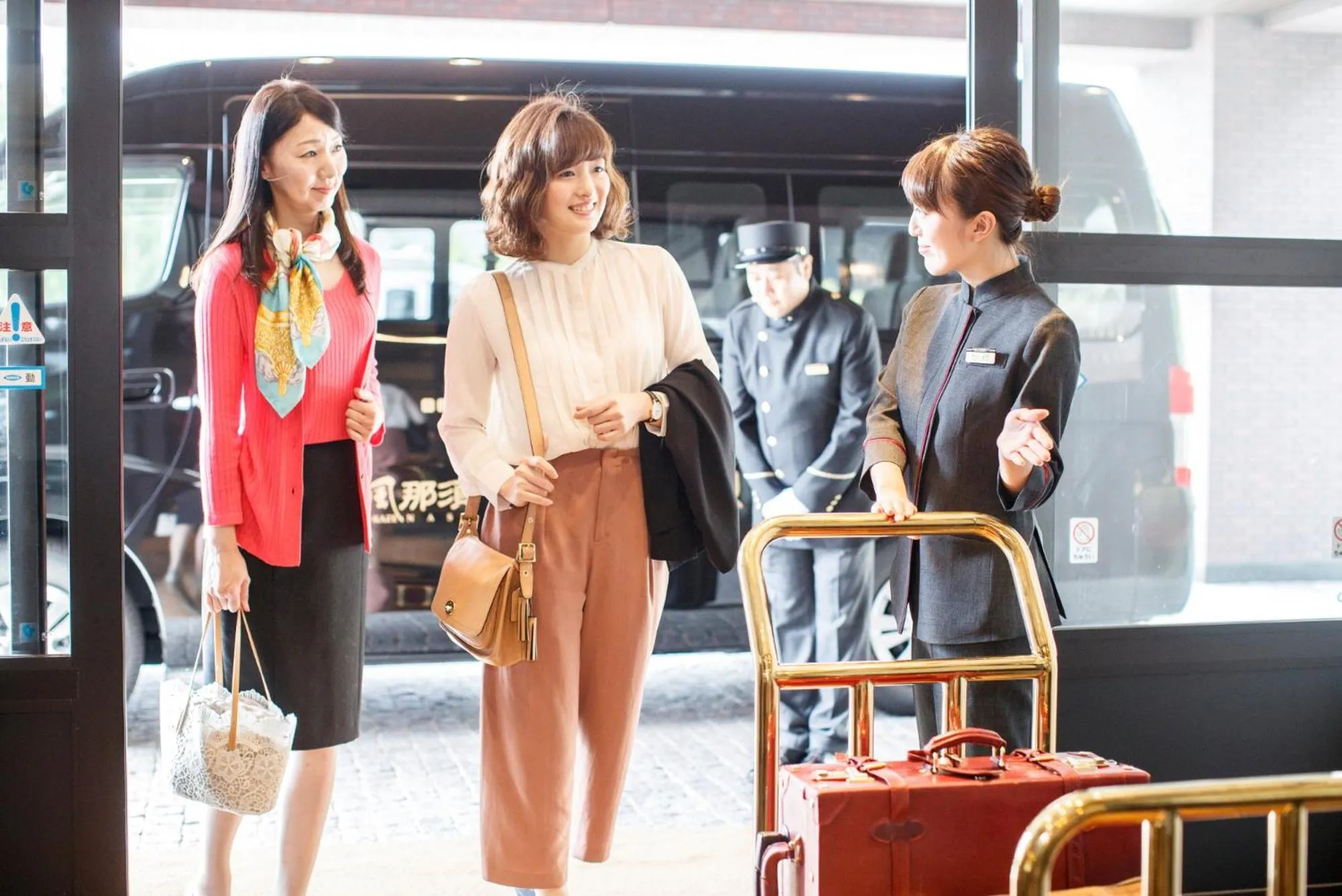 Staff in Hotel Mori no Kaze Nasu