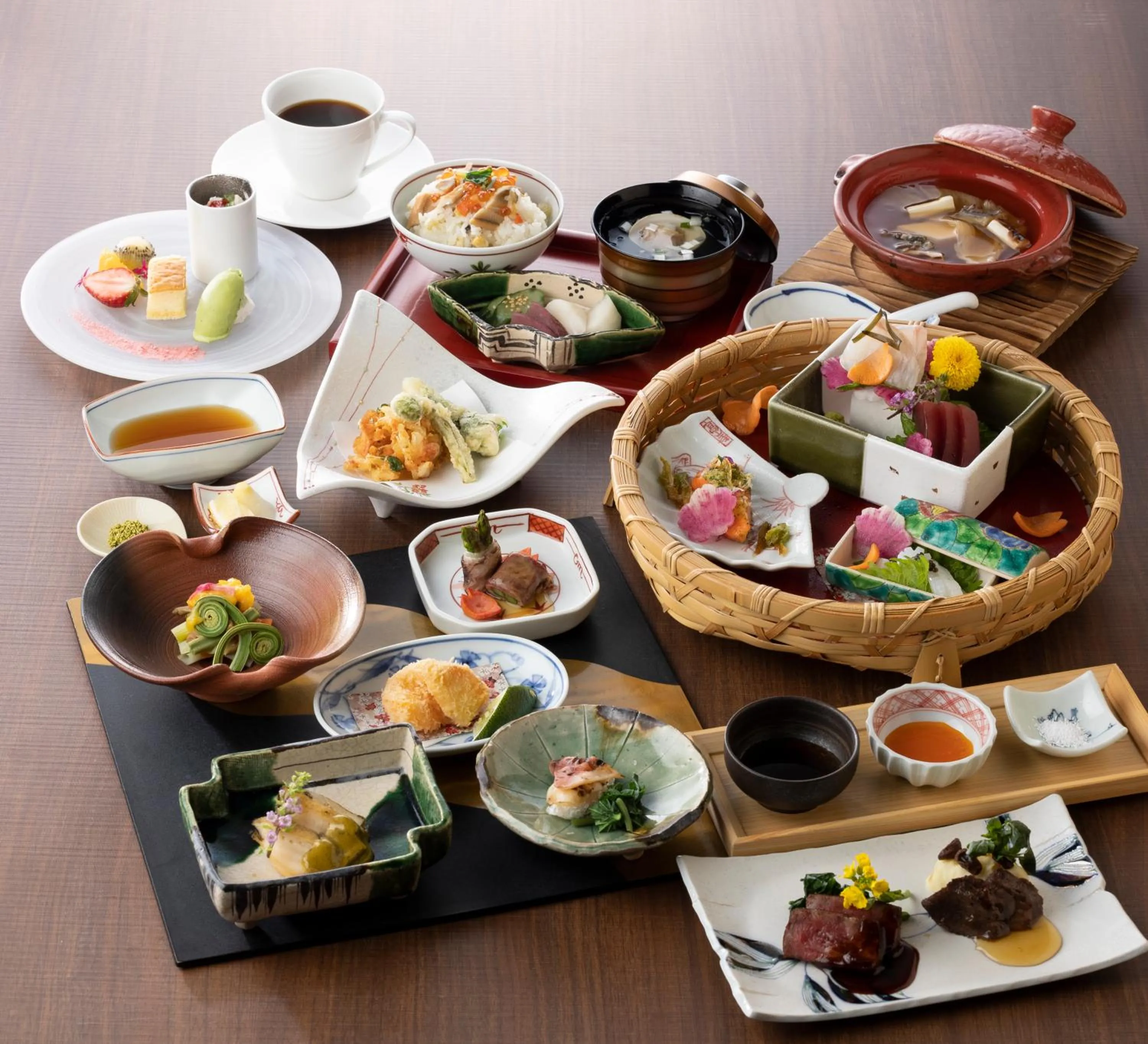 Food in Hotel Mori no Kaze Nasu