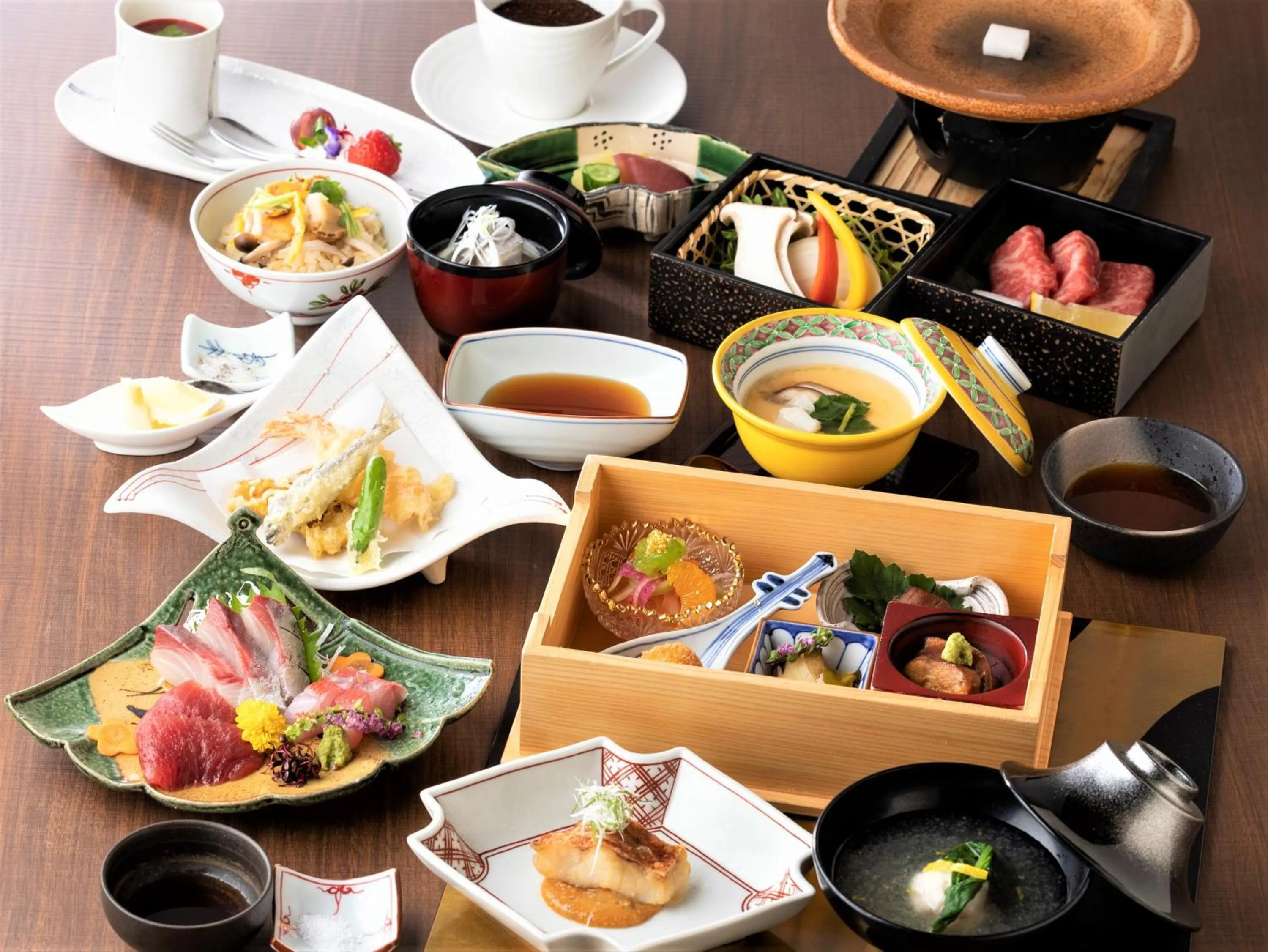 Food in Hotel Mori no Kaze Nasu