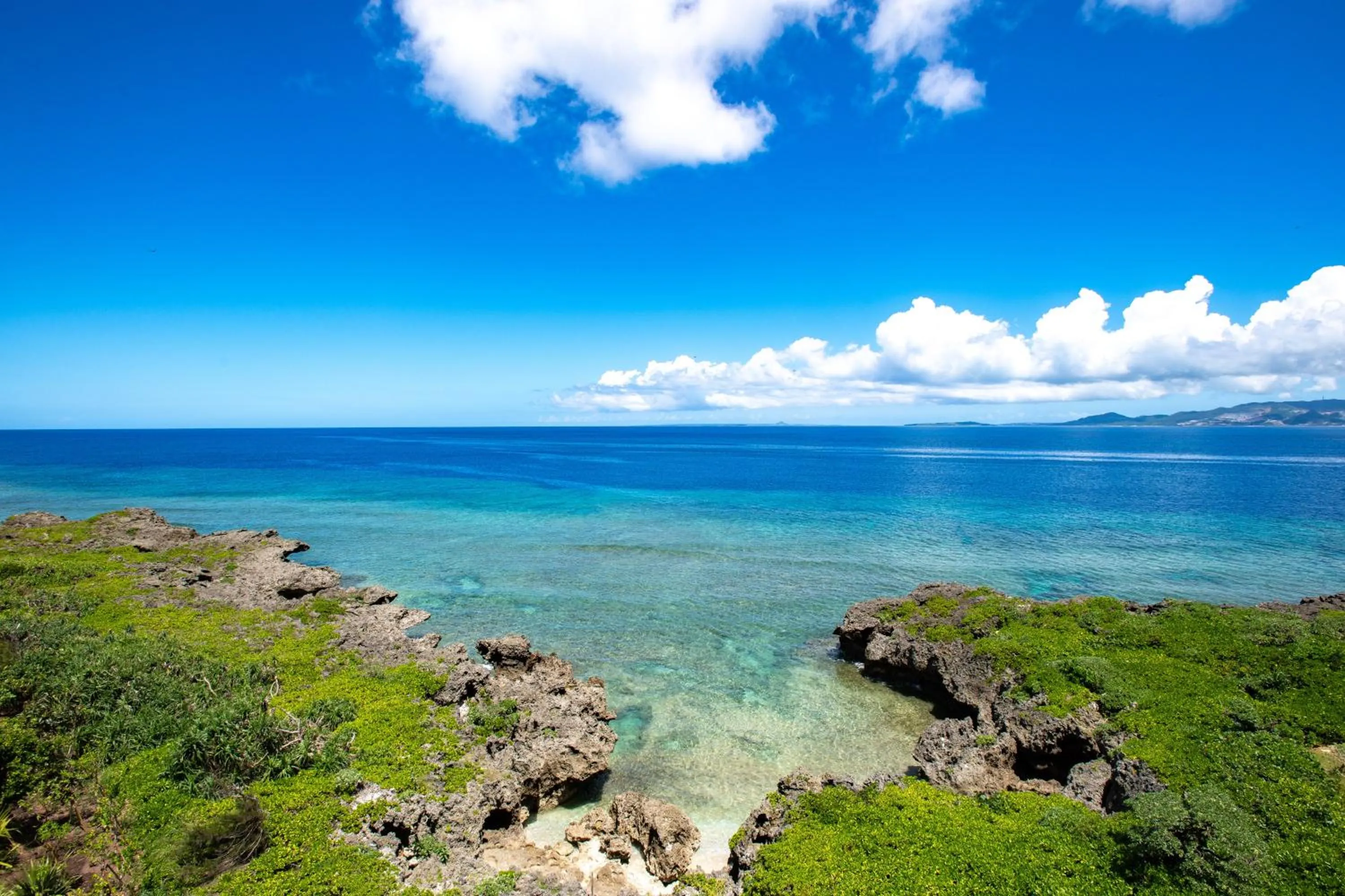 Natural landscape in Hyatt Regency Seragaki Island Okinawa