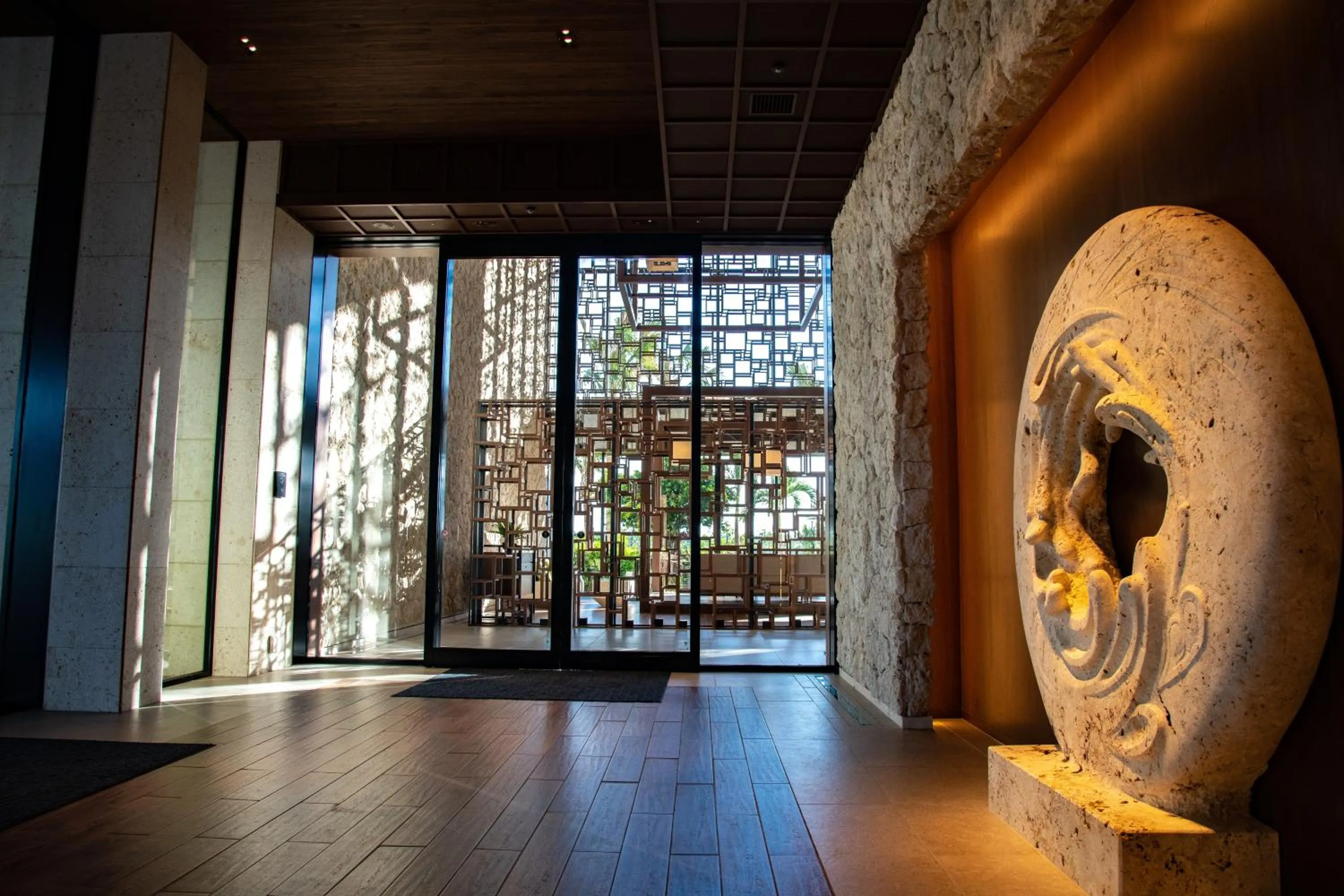Lobby or reception in Hyatt Regency Seragaki Island Okinawa